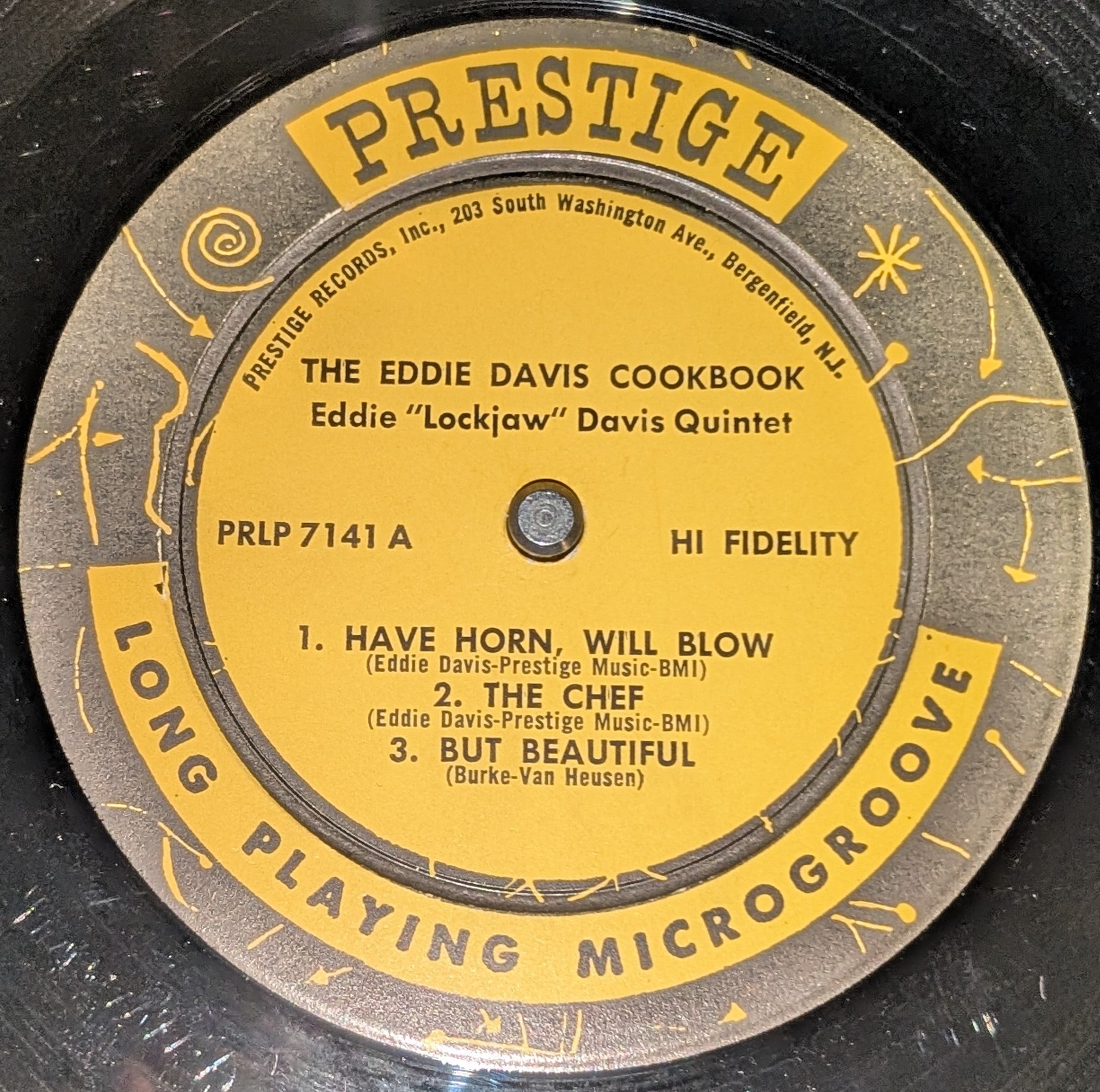 Eddie "Lockjaw" Davis With Shirley Scott And Jerome Richardson - The Eddie "Lockjaw" Davis Cookbook (U.S.)