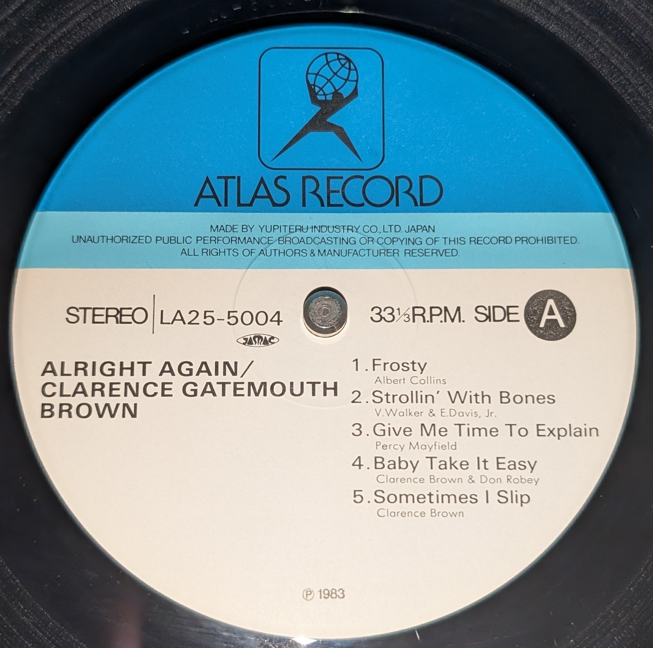 Clarence "Gatemouth" Brown - Alright Again!