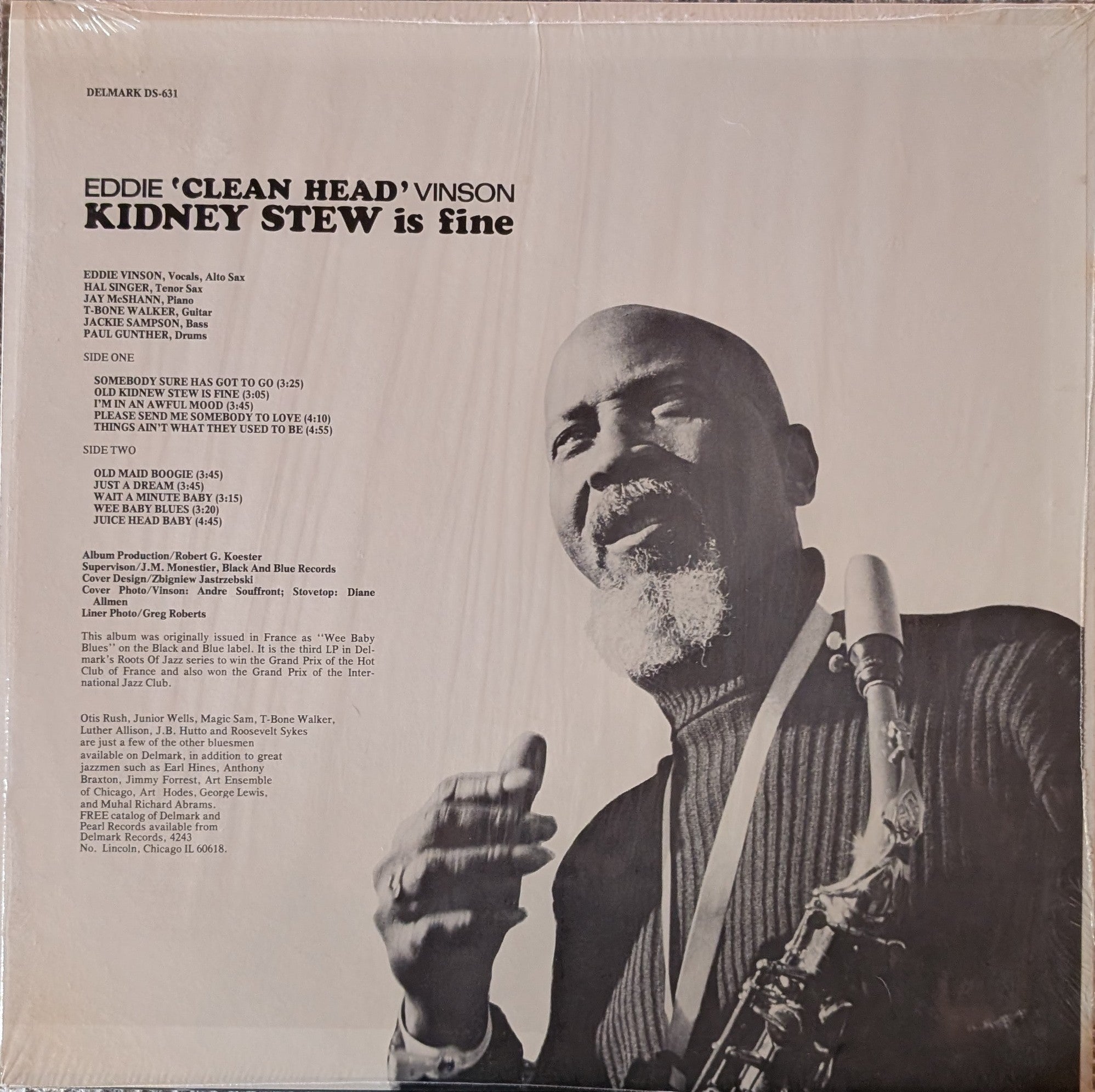 Eddie "Cleanhead" Vinson - Kidney Stew Is Fine