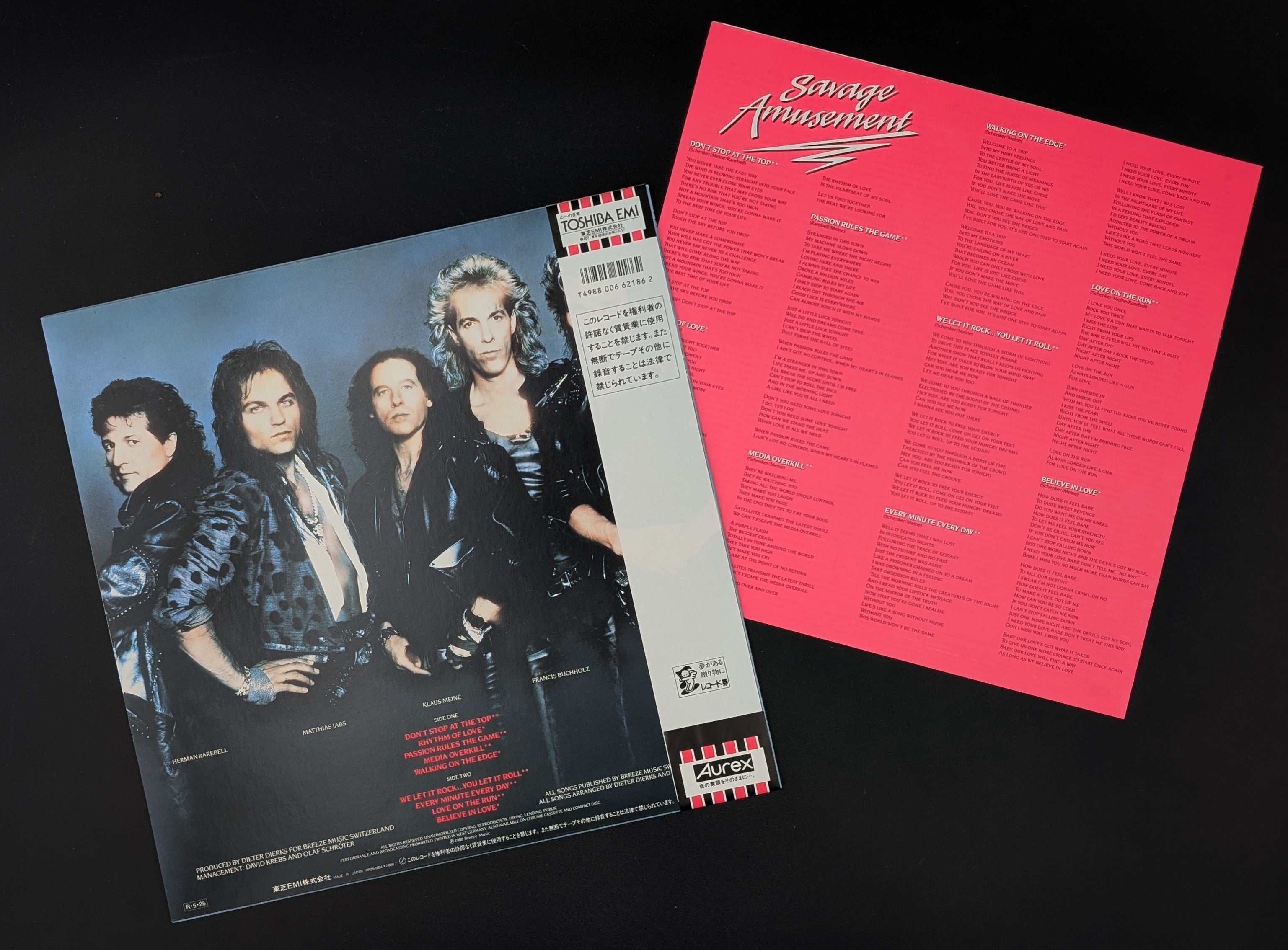 Scorpions - Savage Amusement ** Sold **