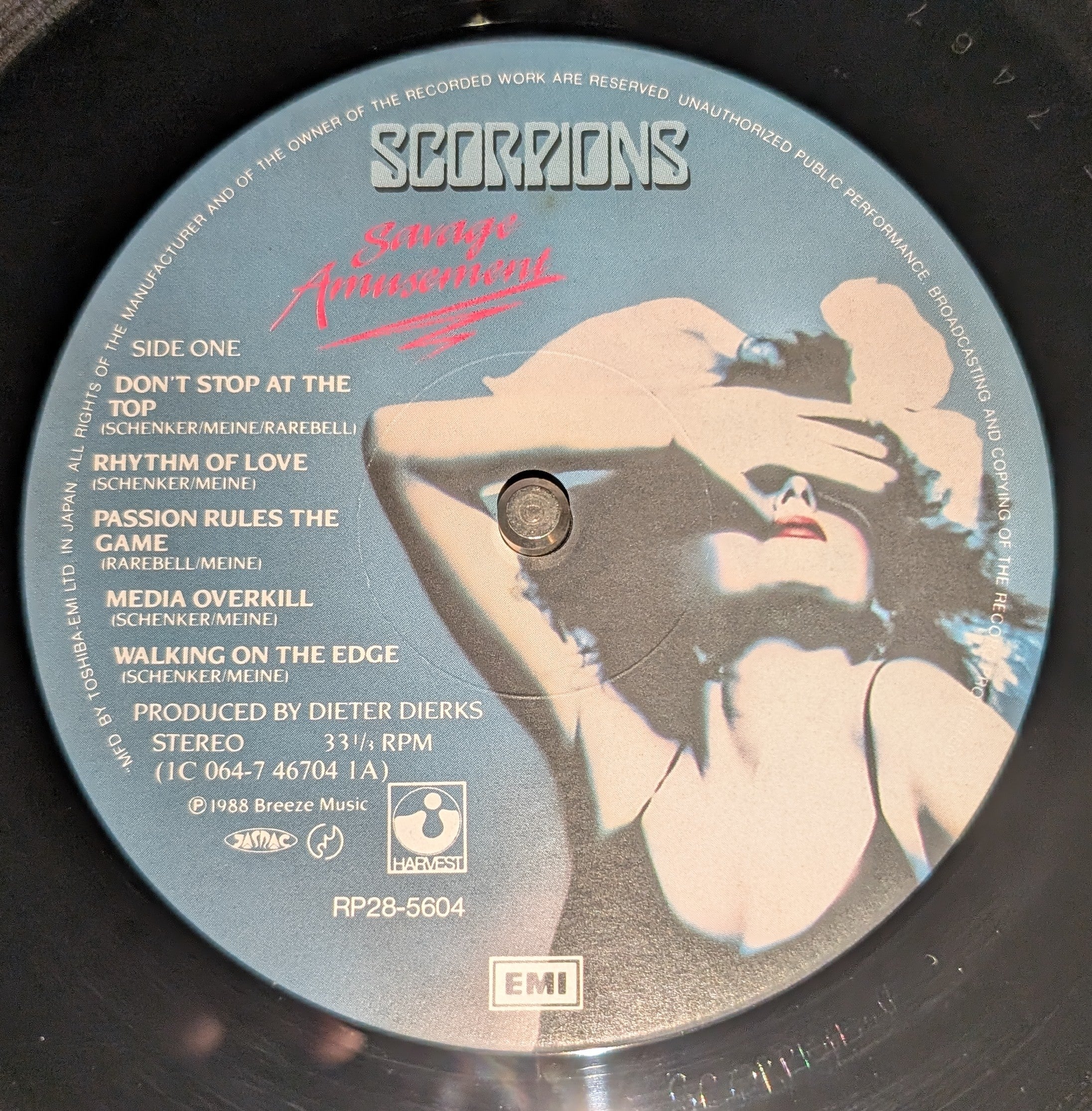 Scorpions - Savage Amusement ** Sold **
