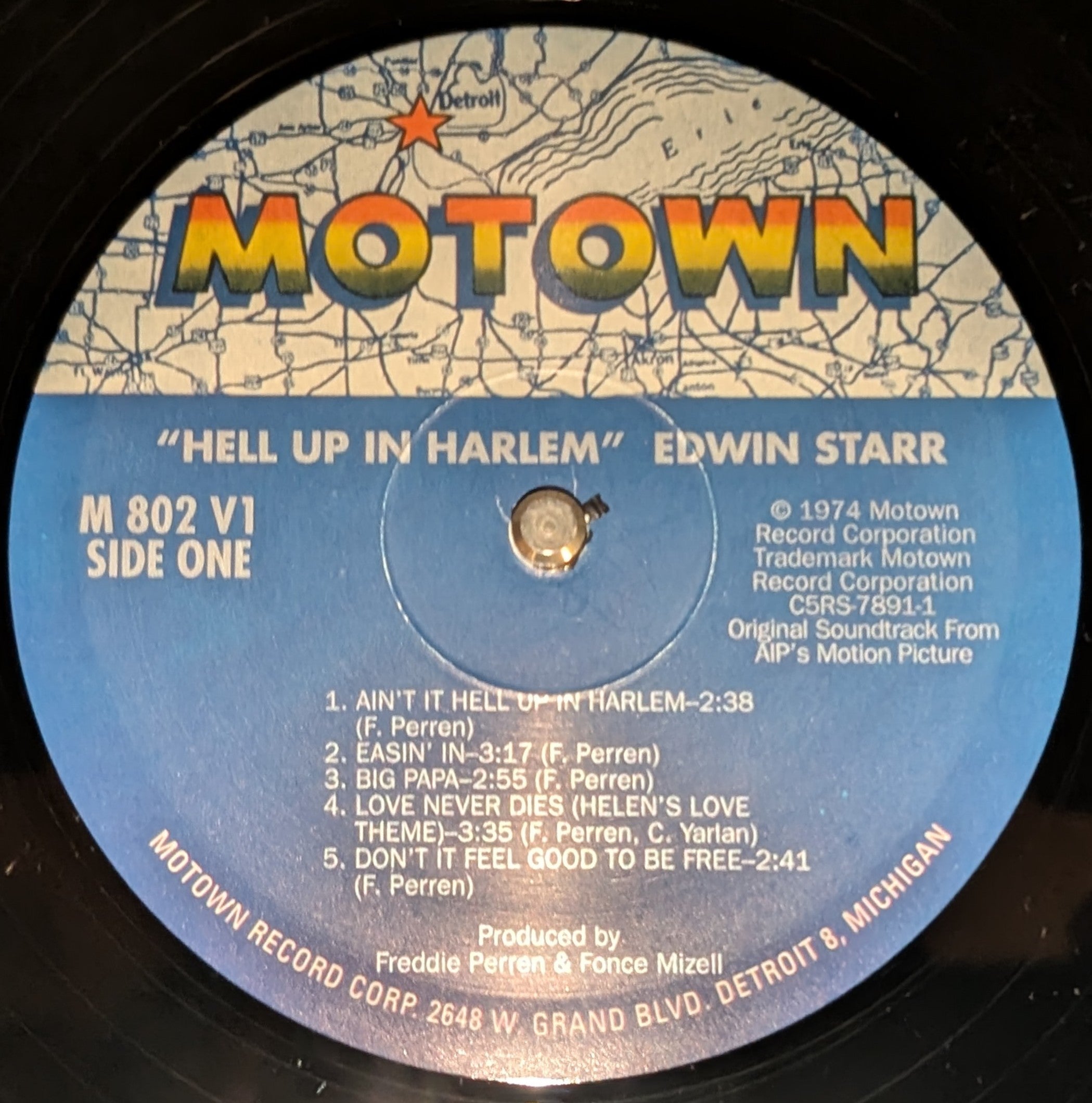 Edwin Starr - Hell Up In Harlem (Original Motion Picture Soundtrack)