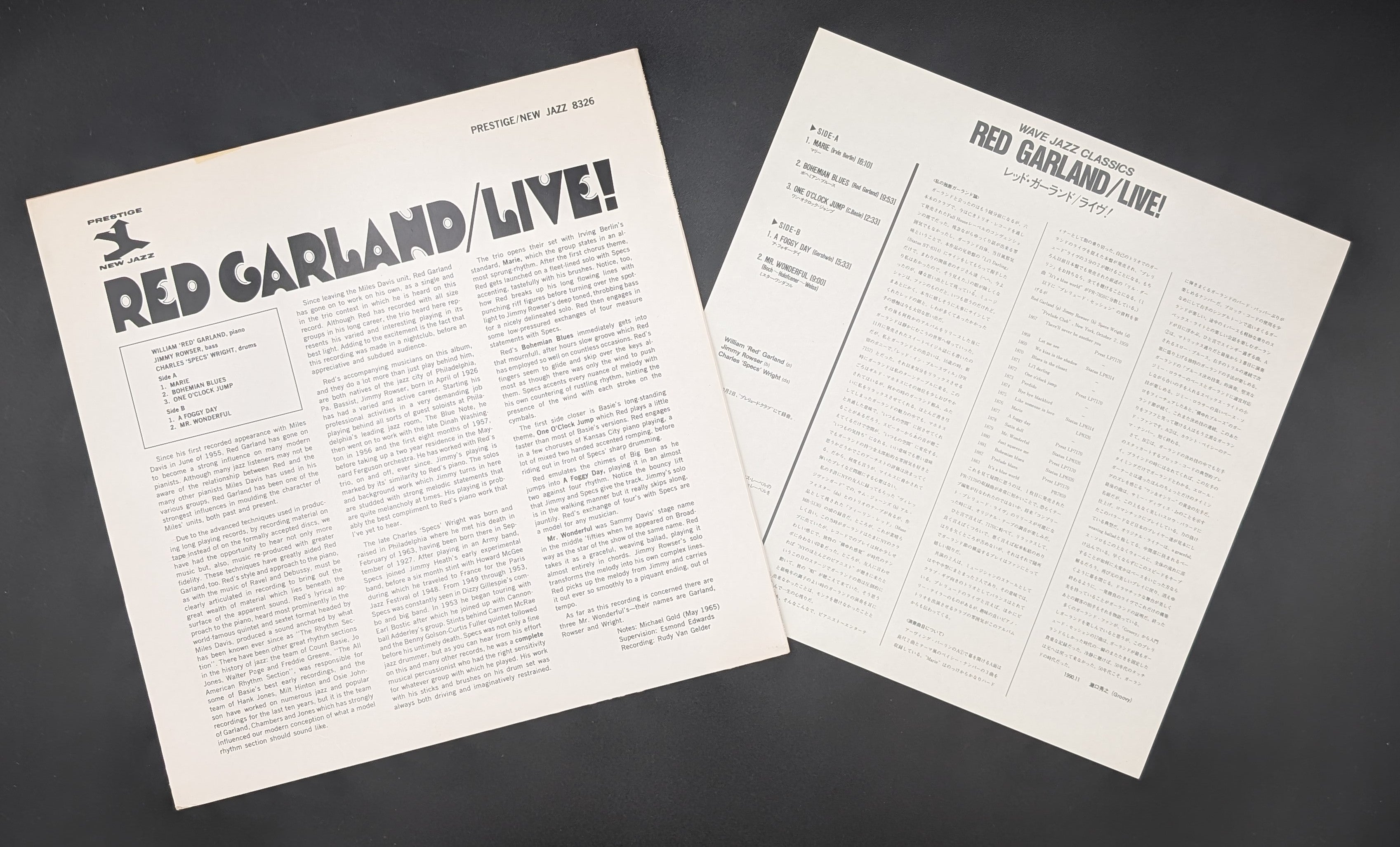 Red Garland - Live!