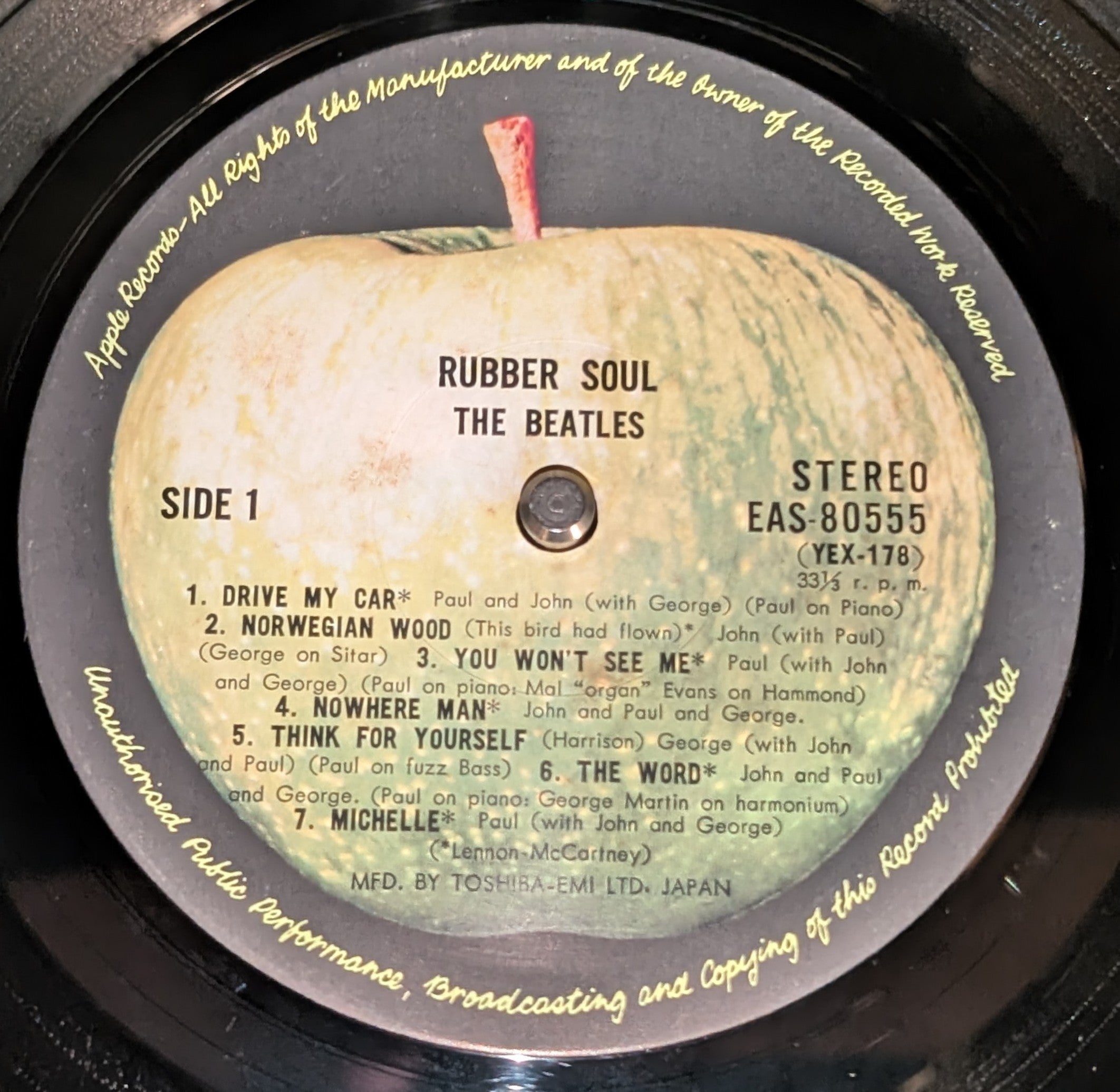 The Beatles - Rubber Soul  ラバー・ソウル