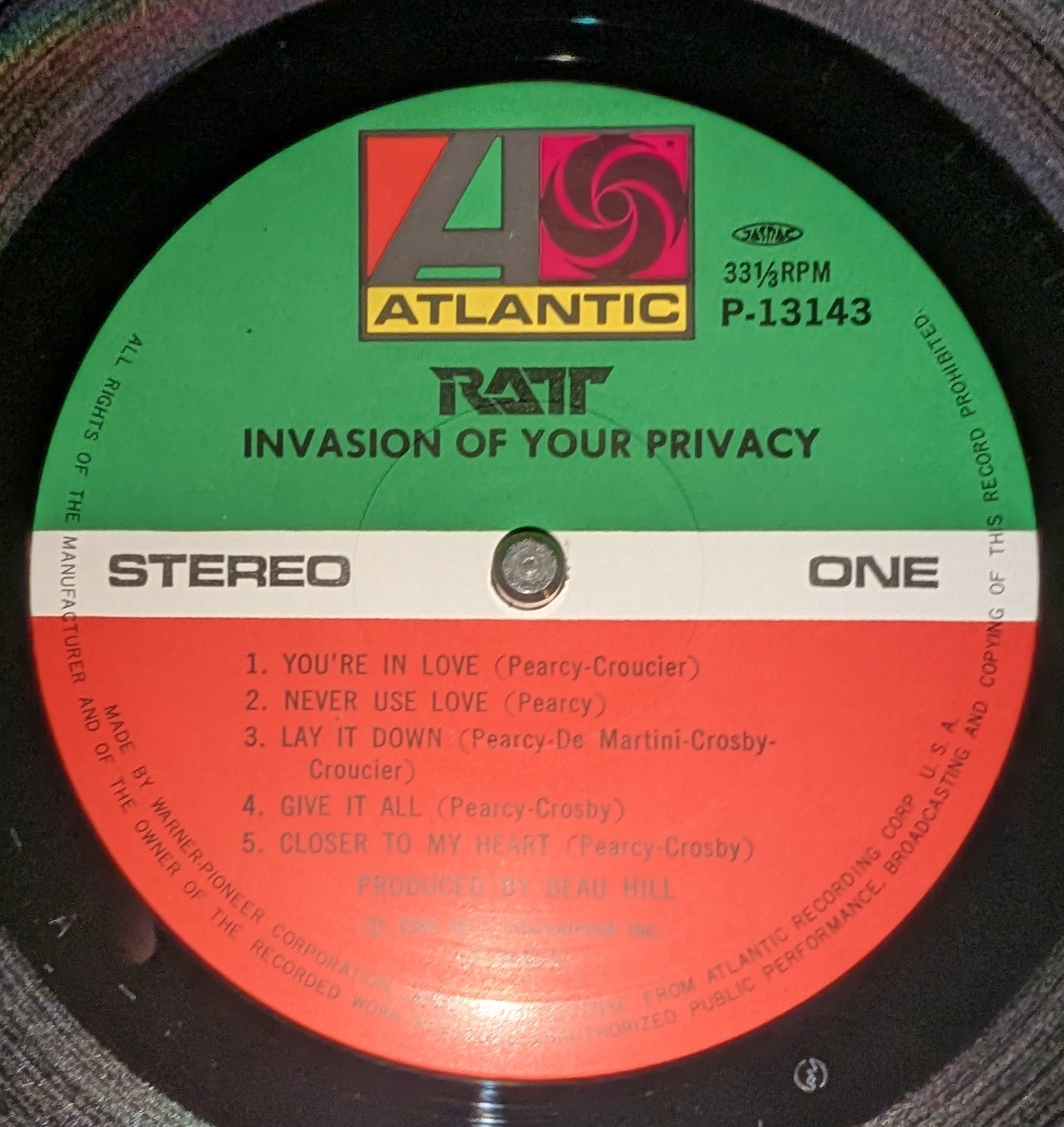 Ratt - Invasion Of Your Privacy