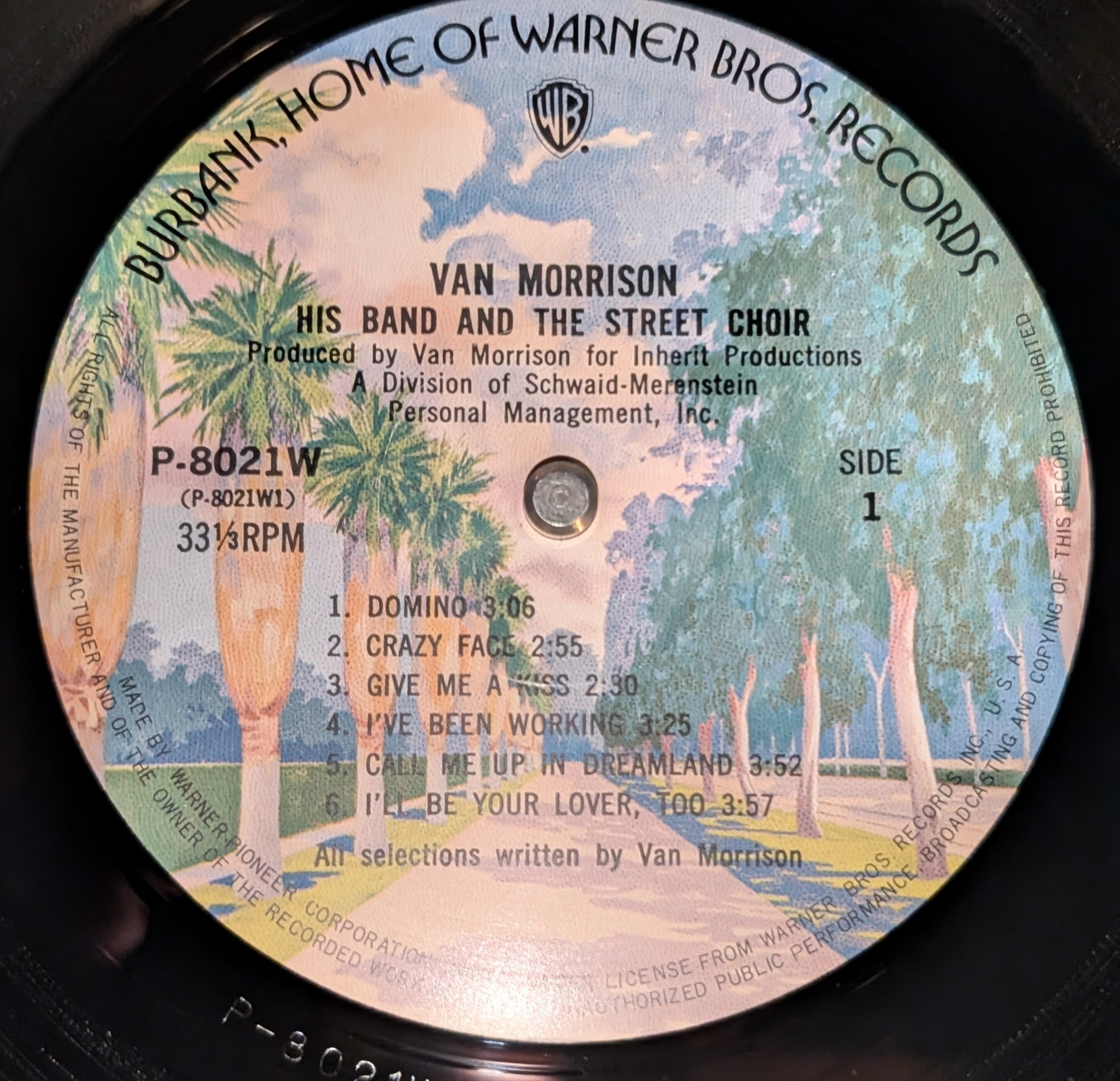 Van Morrison - His Band And The Street Choir
