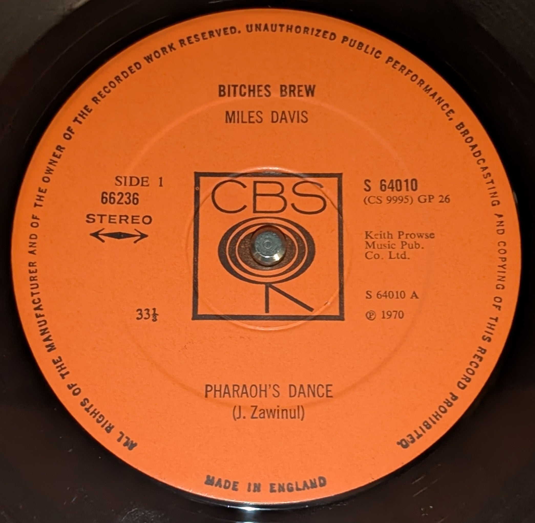 Miles Davis - Bitches Brew (U.K.)