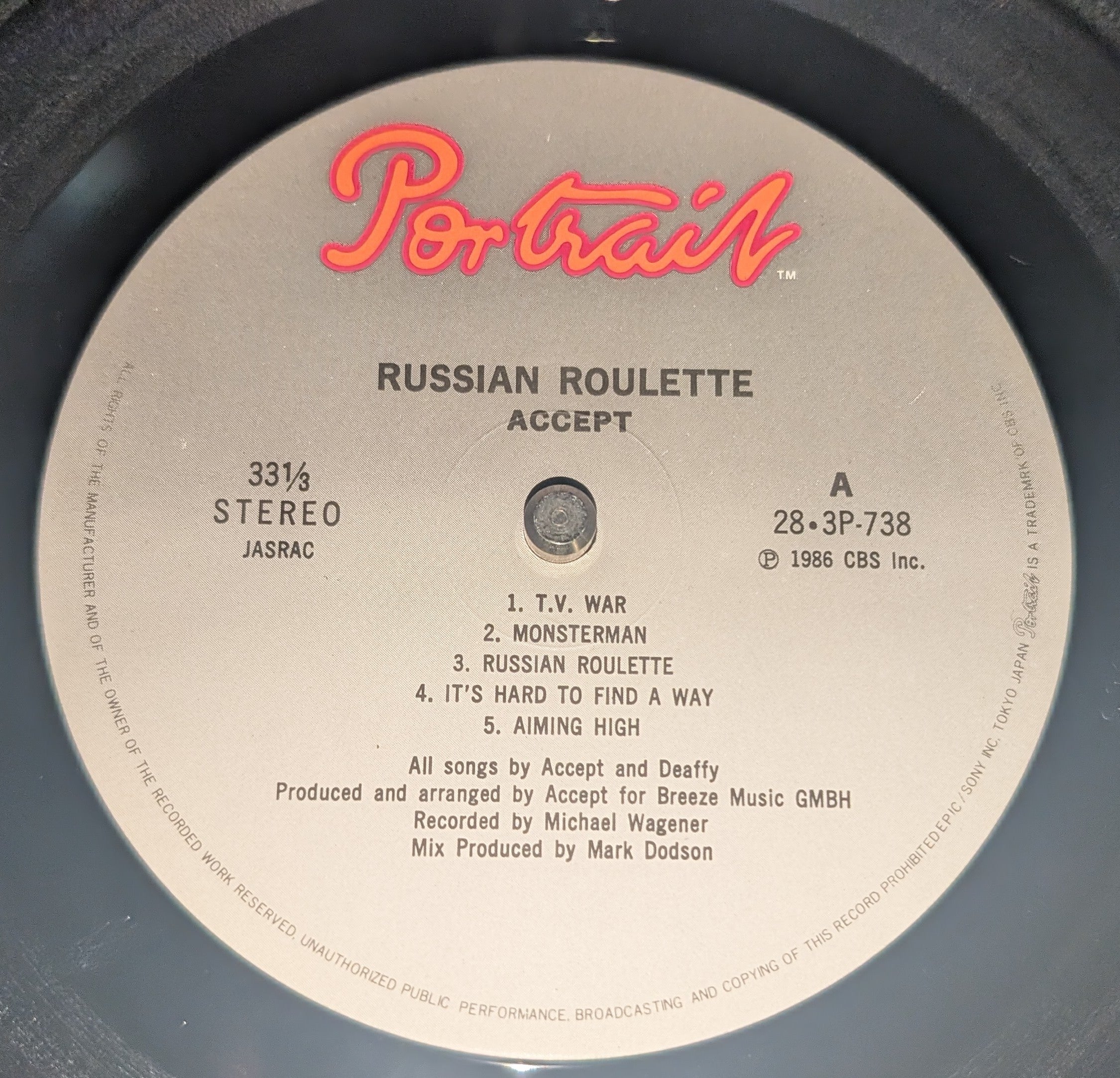 Accept - Russian Roulette