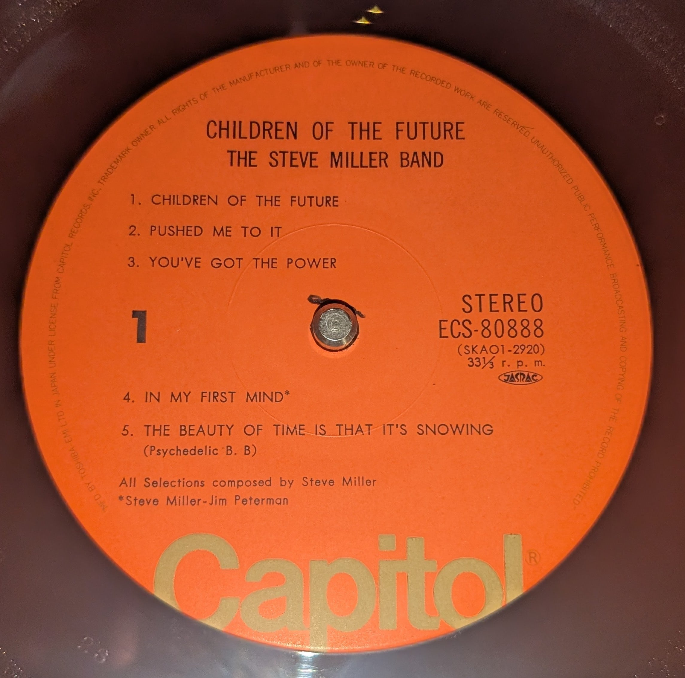 Steve Miller Band - Children Of The Future