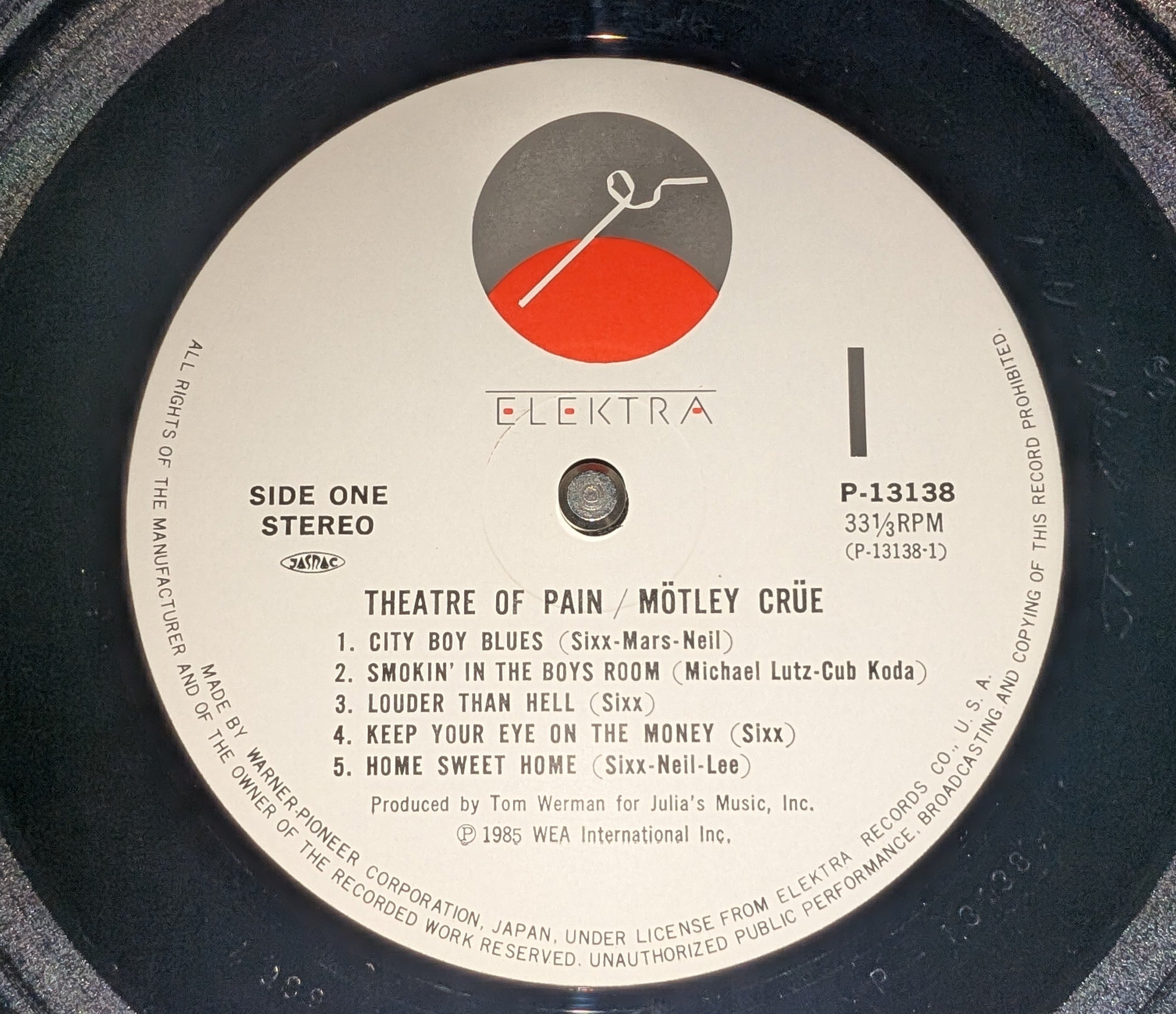 Mötley Crüe - Theatre Of Pain