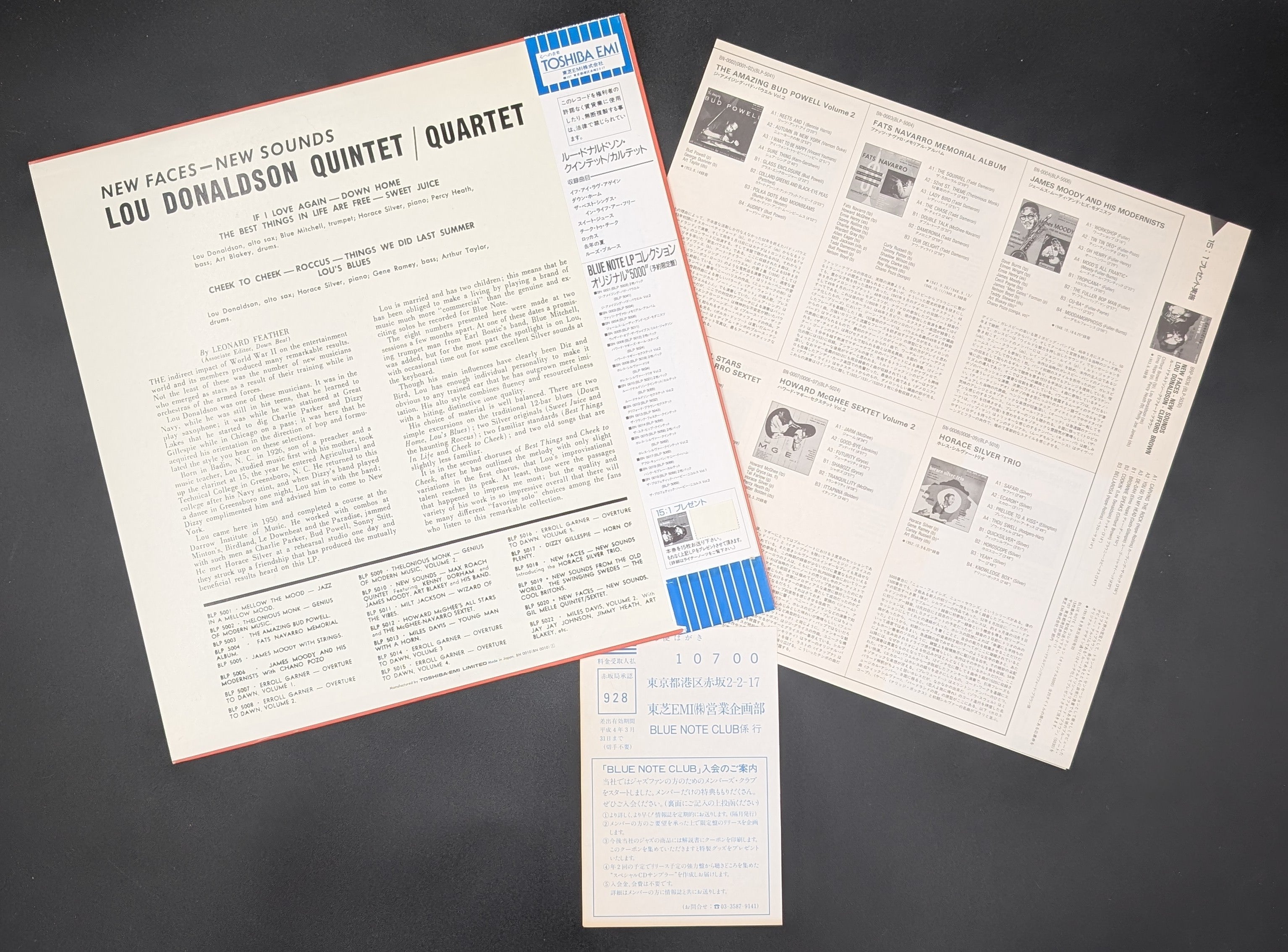 Lou Donaldson - New Faces – New Sounds