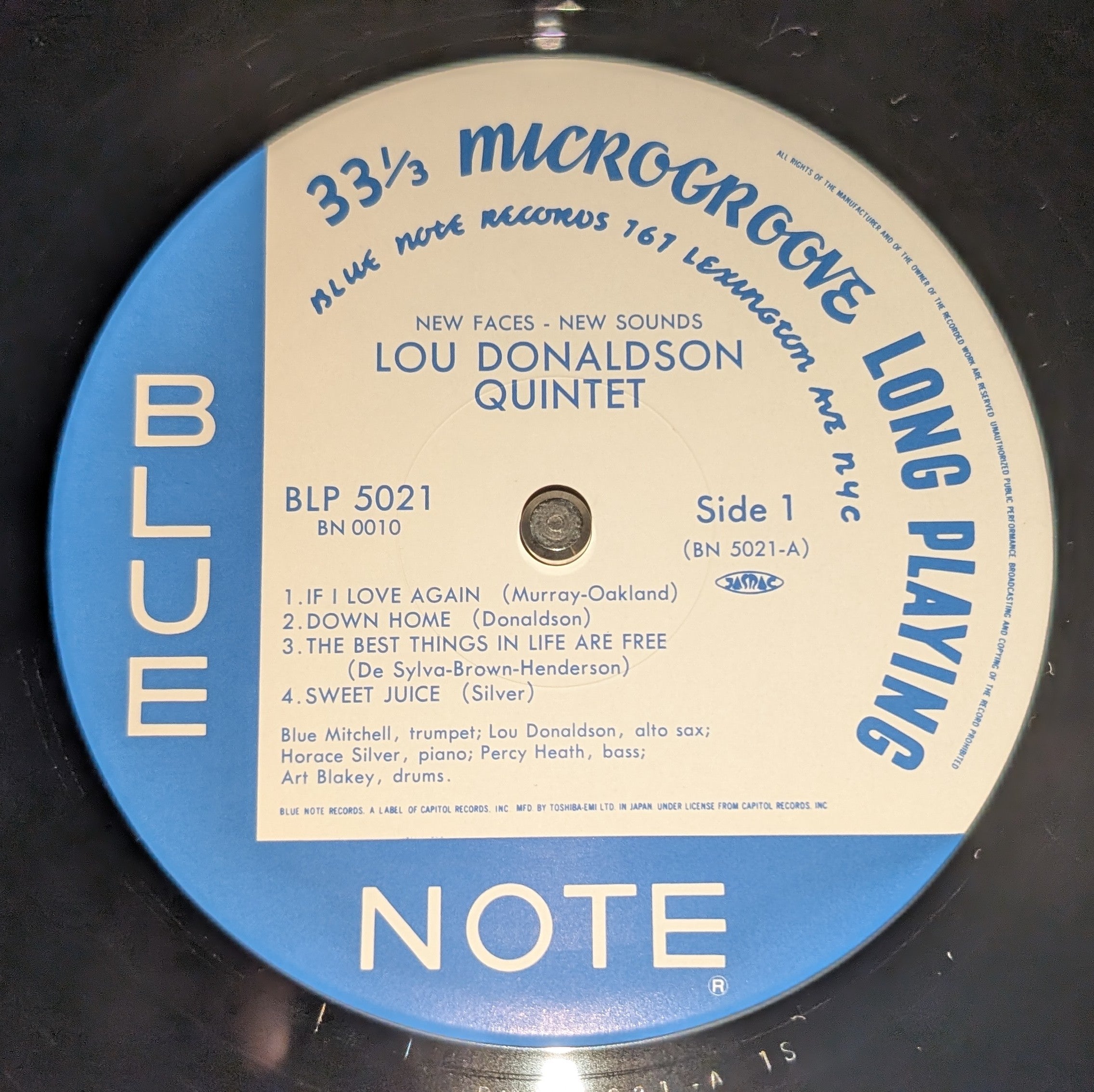 Lou Donaldson - New Faces – New Sounds