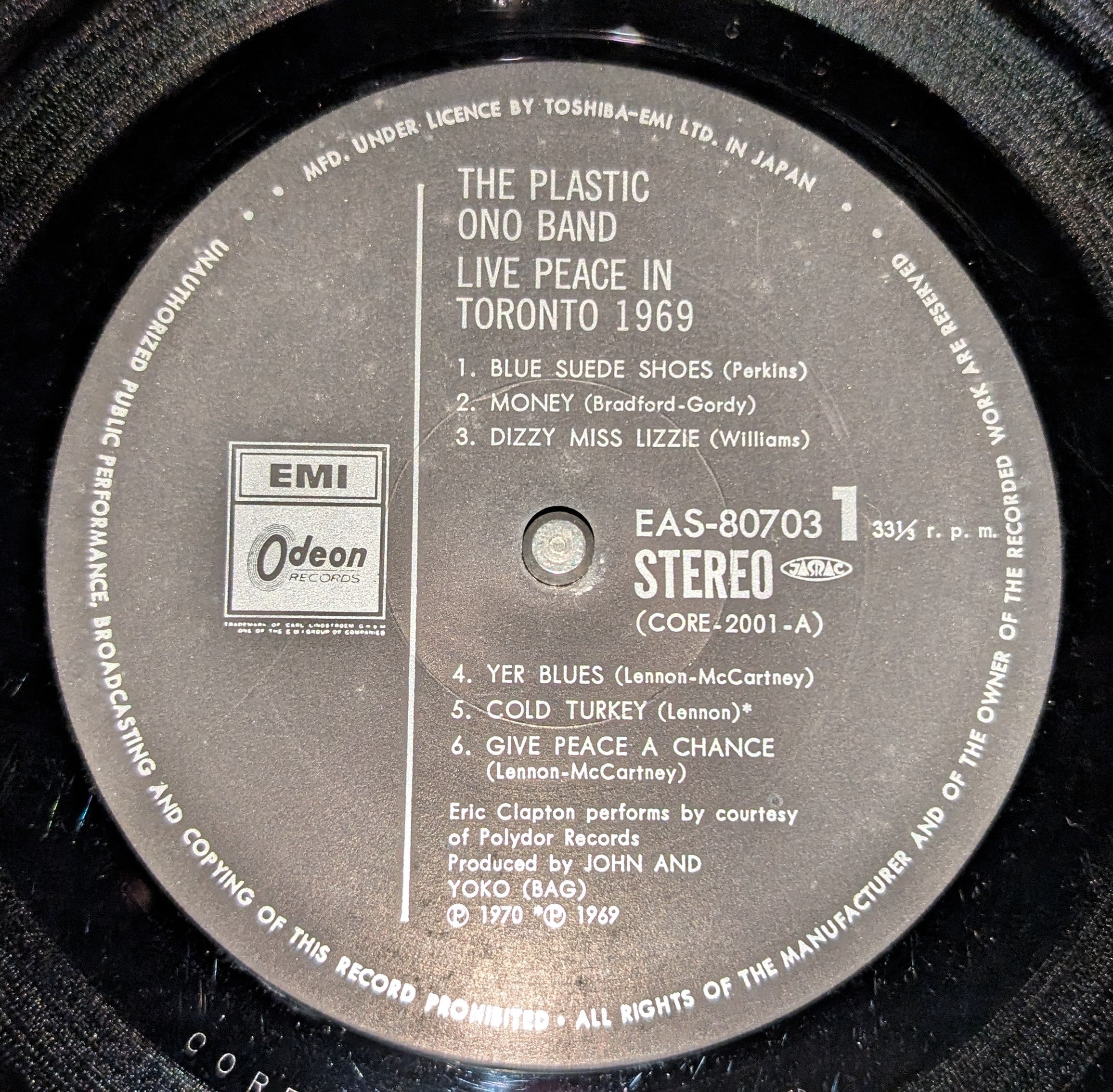 The Plastic Ono Band - Live Peace In Toronto 1969