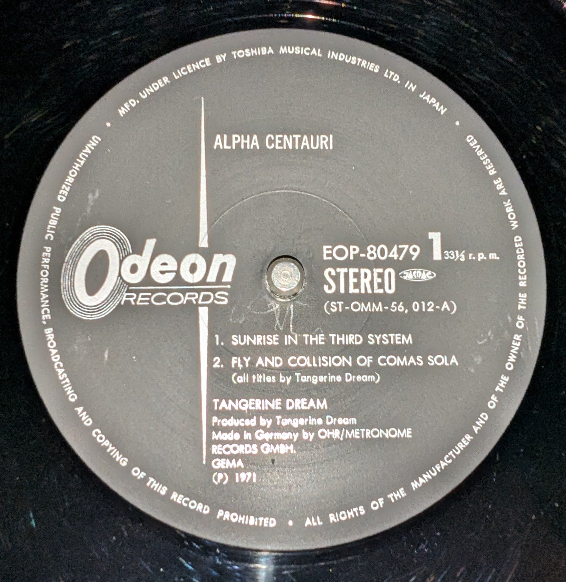 Tangerine Dream - Alpha Centauri