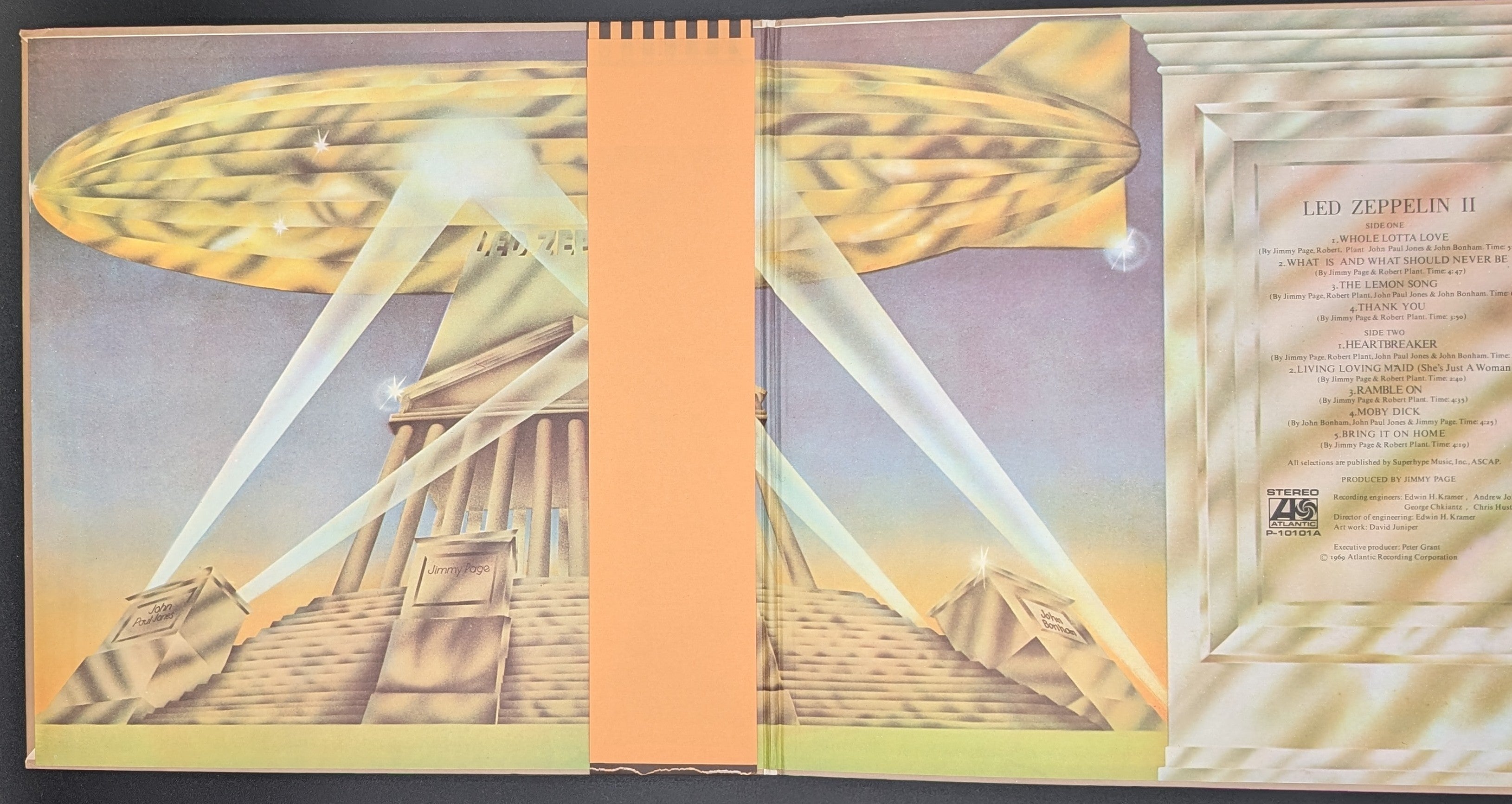 Led Zeppelin - St.Louis Fire ゴールド袋入り限定盤 SUPREME GOLD “floral carved” GOLD ZIppo lighter FW14 “pre owned