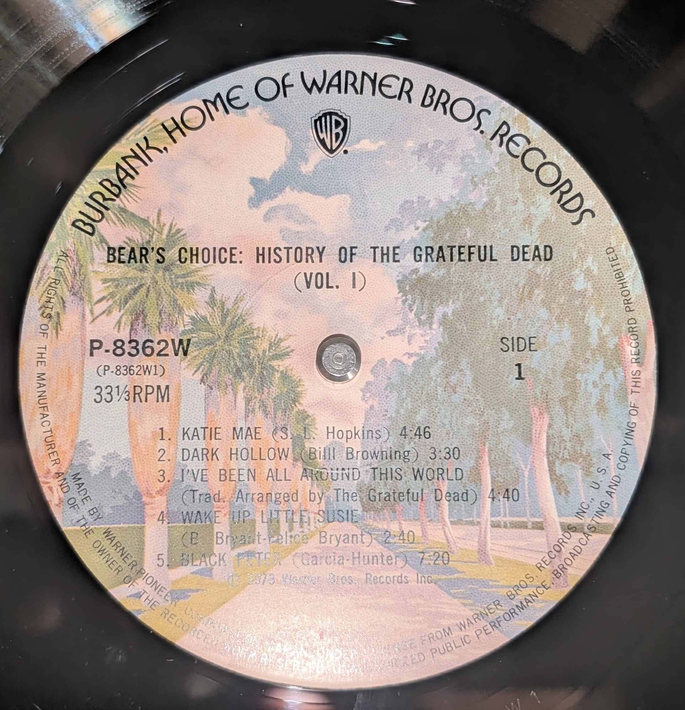 The Grateful Dead - History Of The Grateful Dead, Vol. 1 (Bear's Choice)