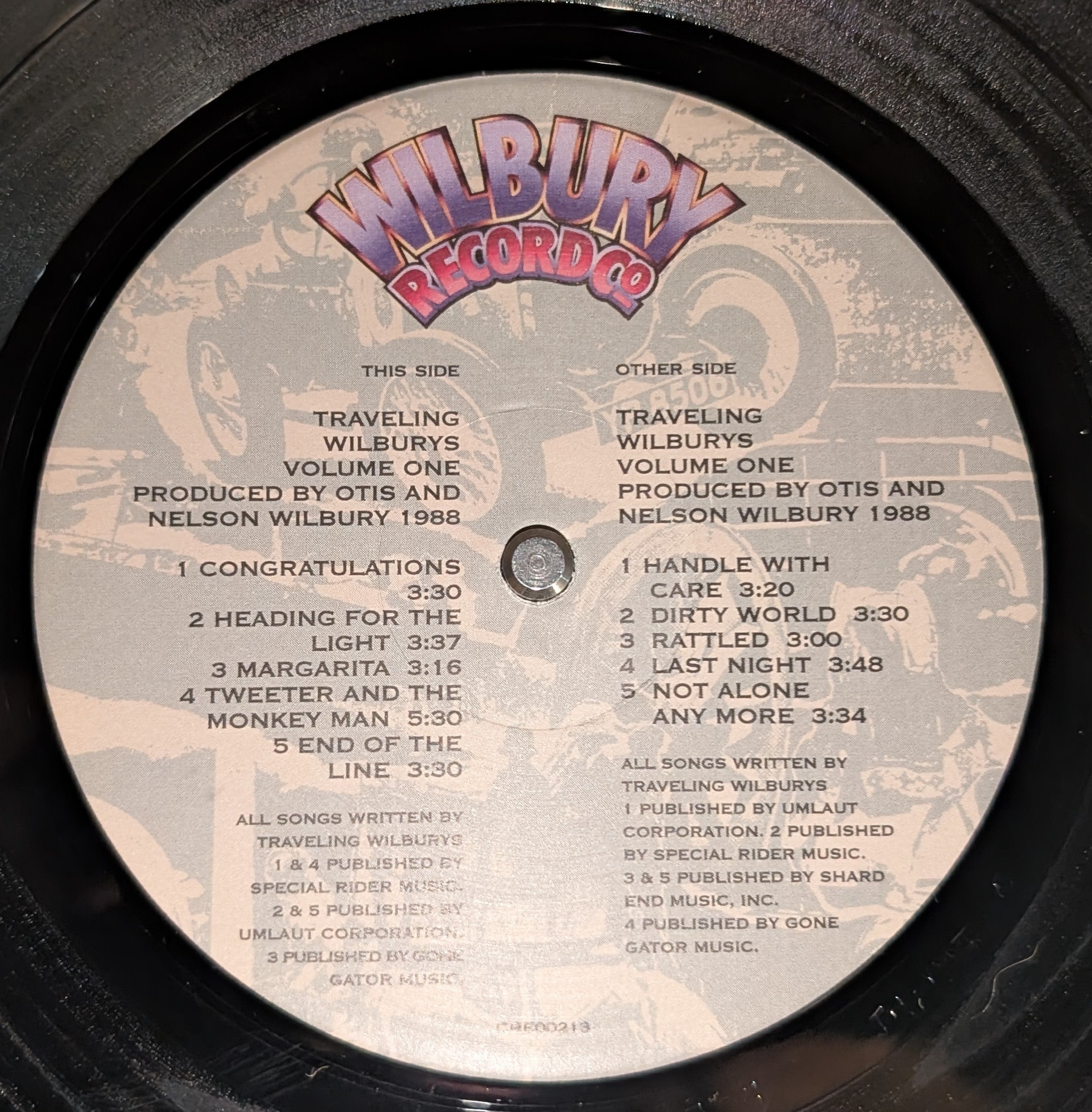 Traveling Wilburys - Volume One