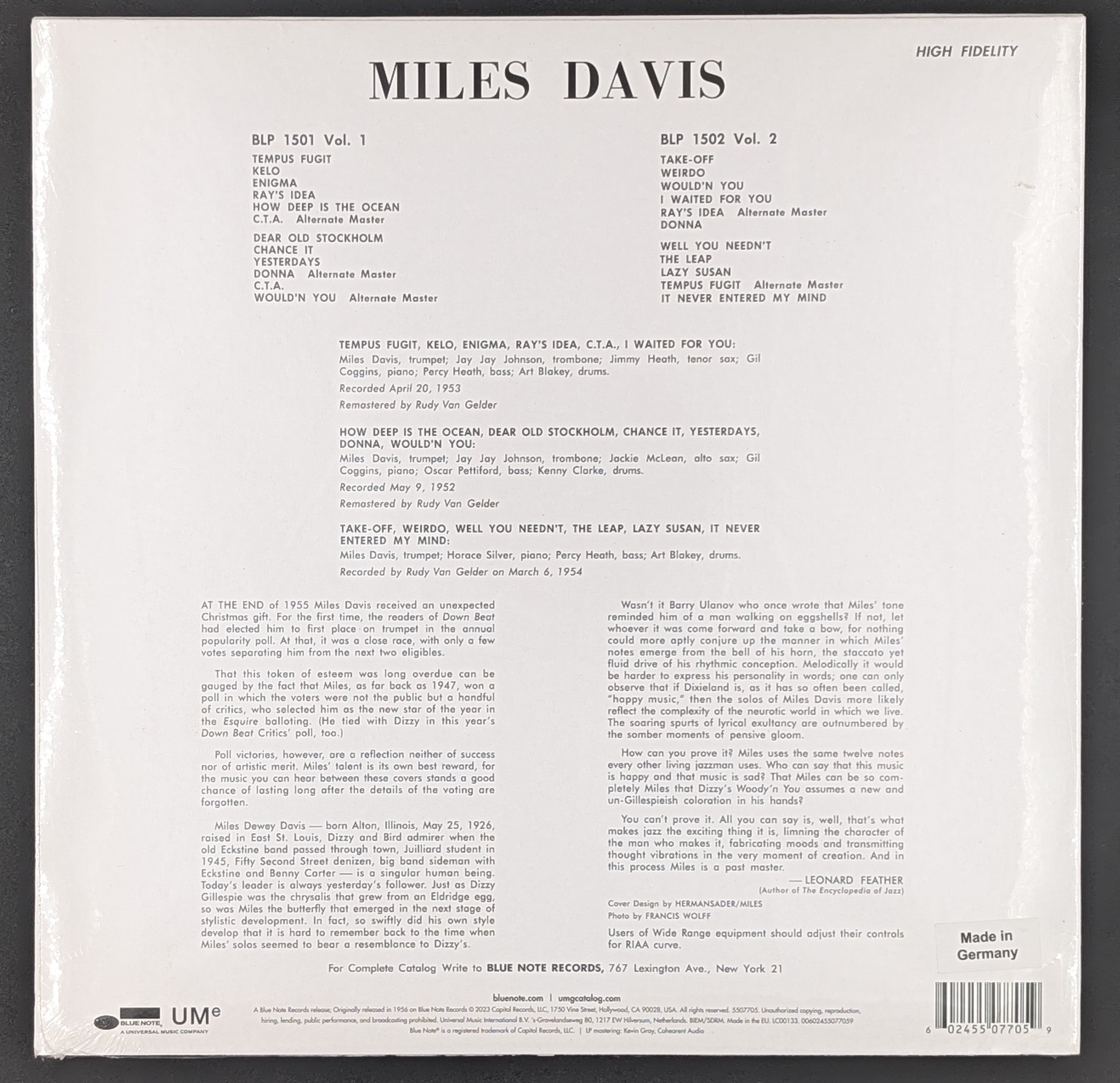 Miles Davis - Volume 1