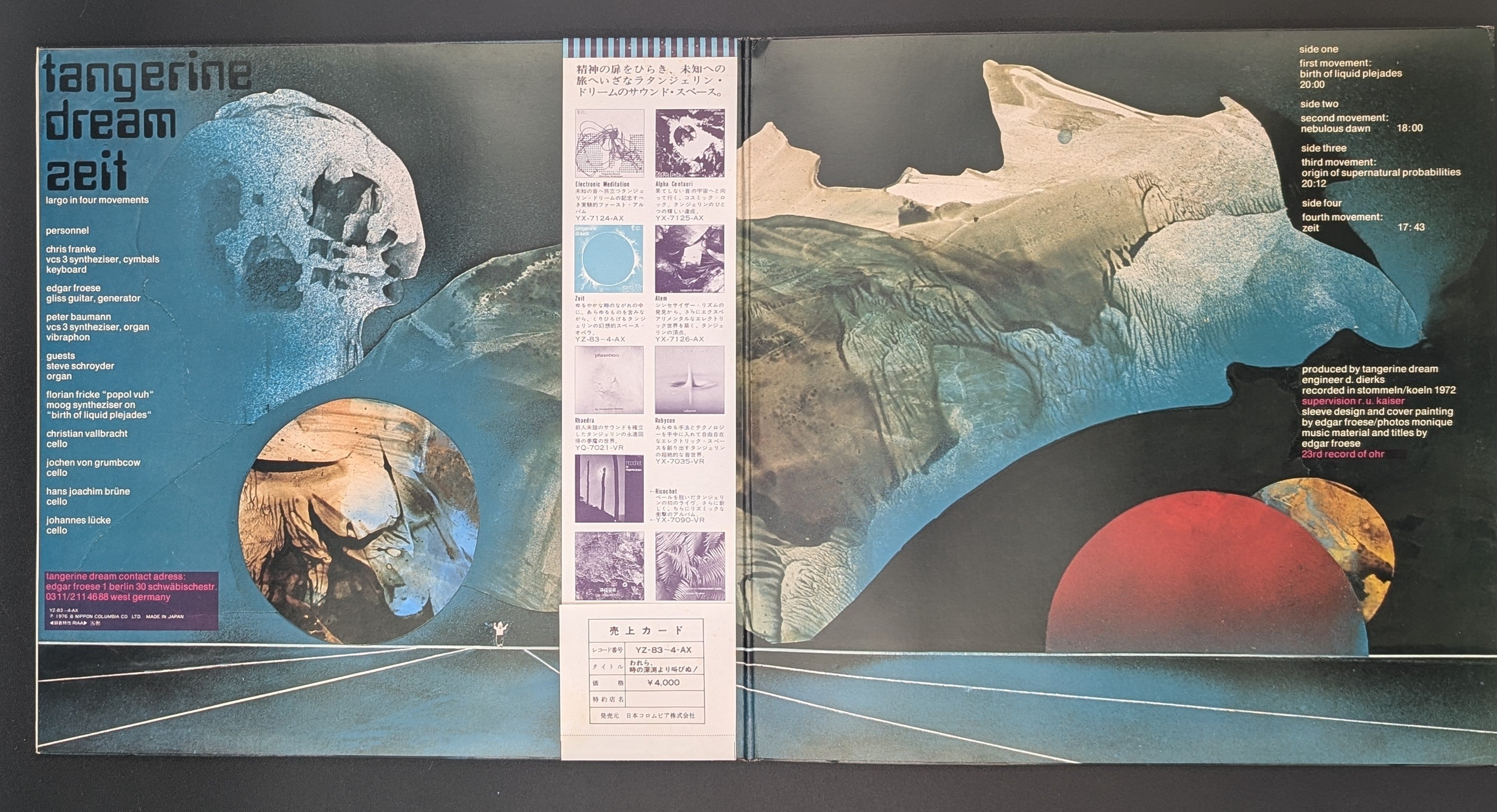 Tangerine Dream - Zeit