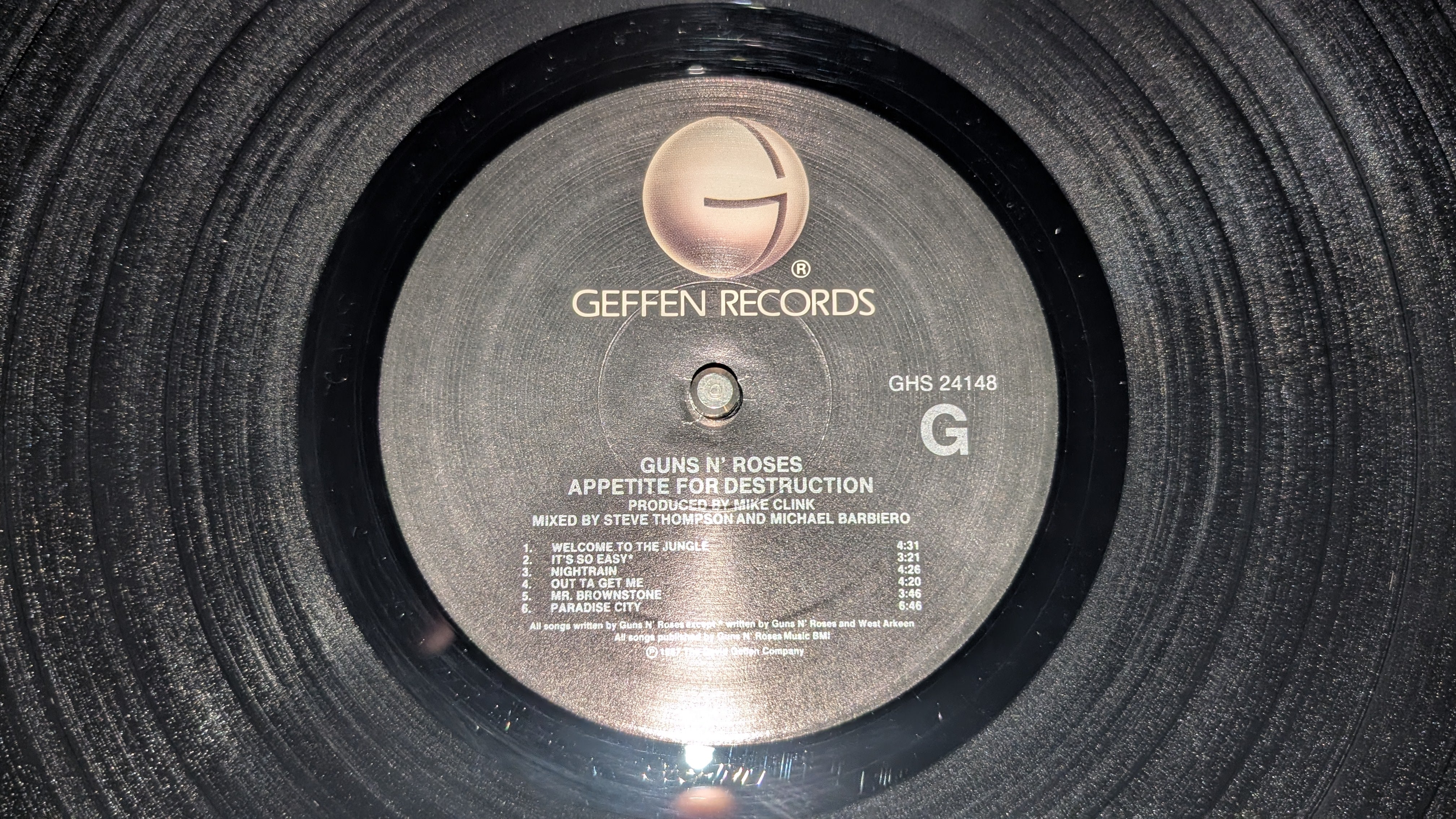 Guns N' Roses - Appetite For Destruction