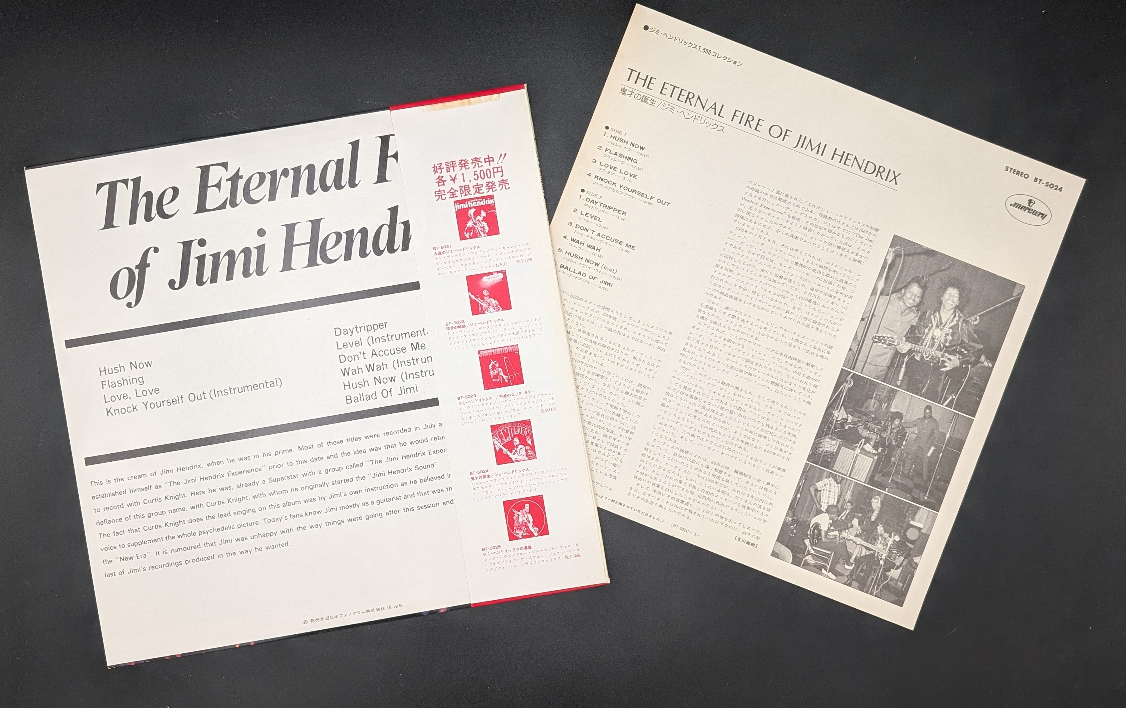 Jimi Hendrix With Curtis Knight - The Eternal Fire Of Jimi Hendrix