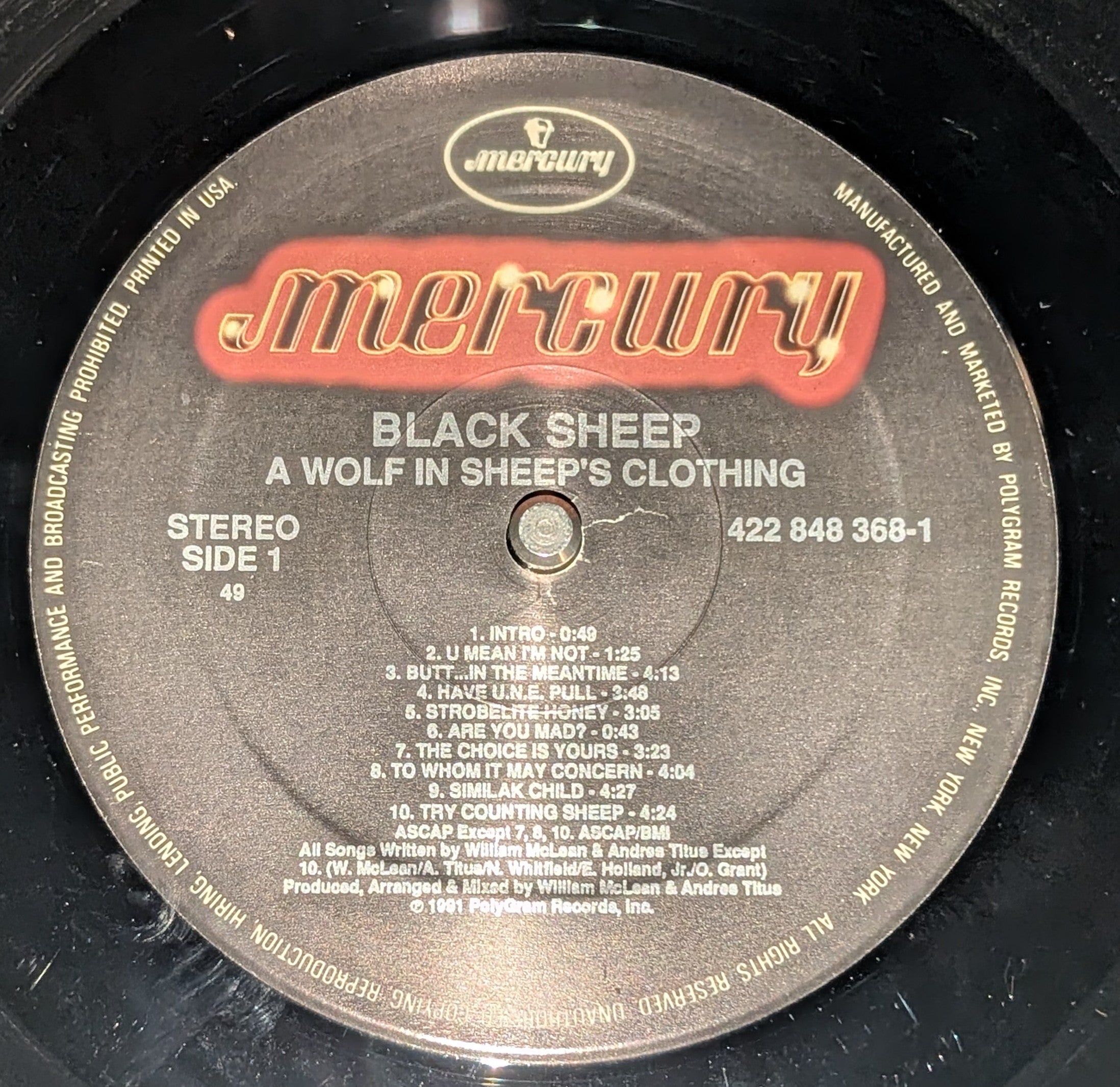 Black Sheep - A Wolf In Sheep's Clothing