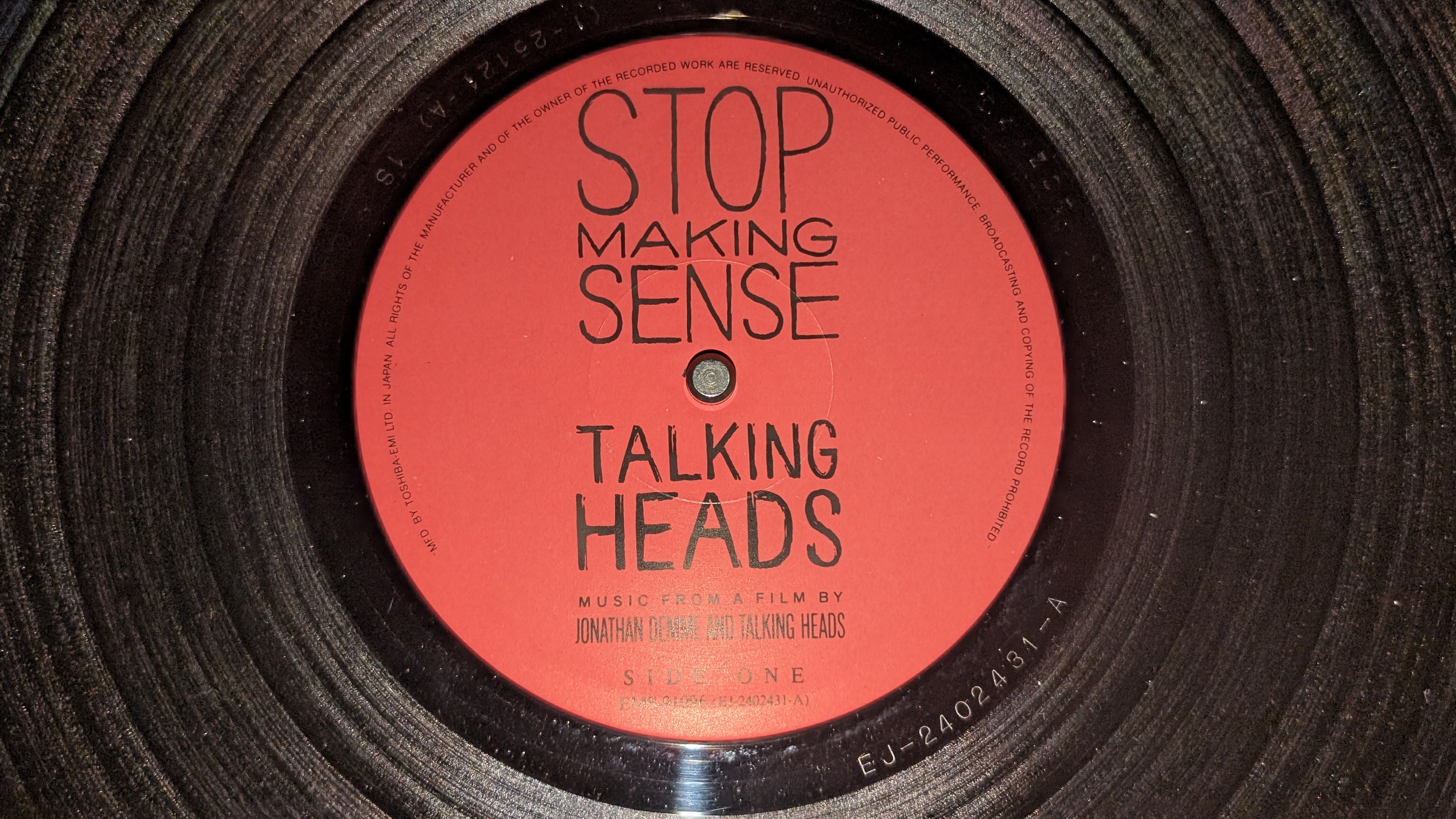 Talking Heads - Stop Making Sense