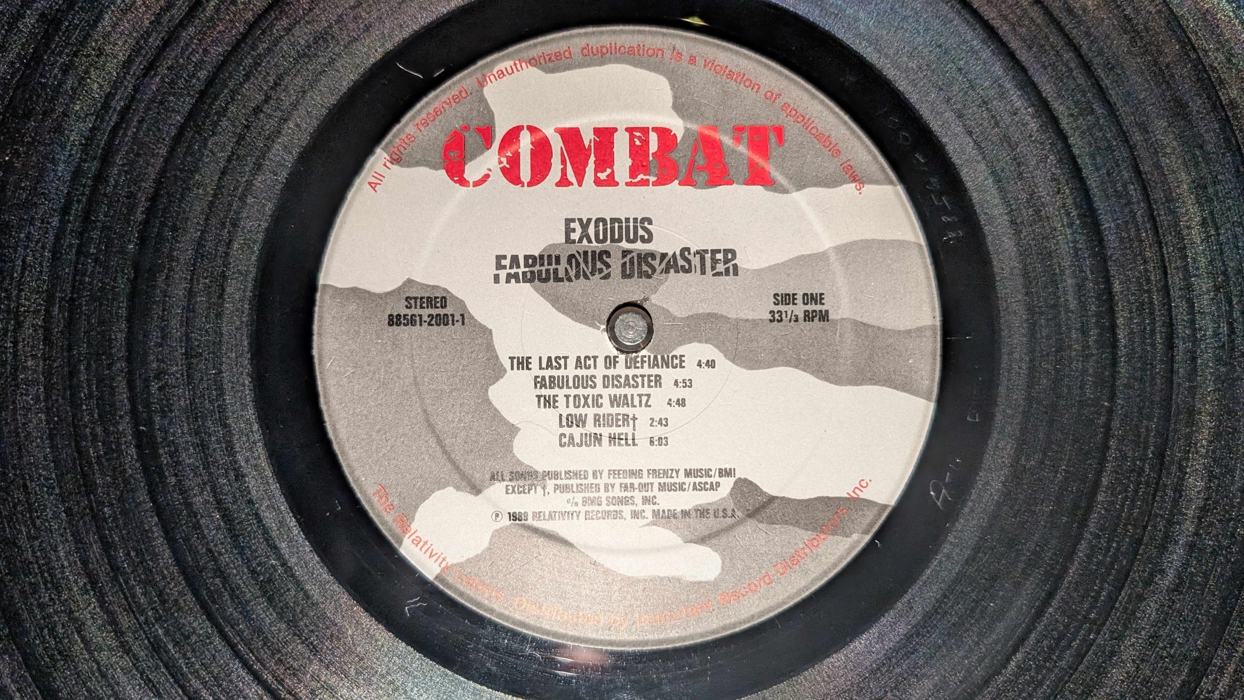 Exodus - Fabulous Disaster