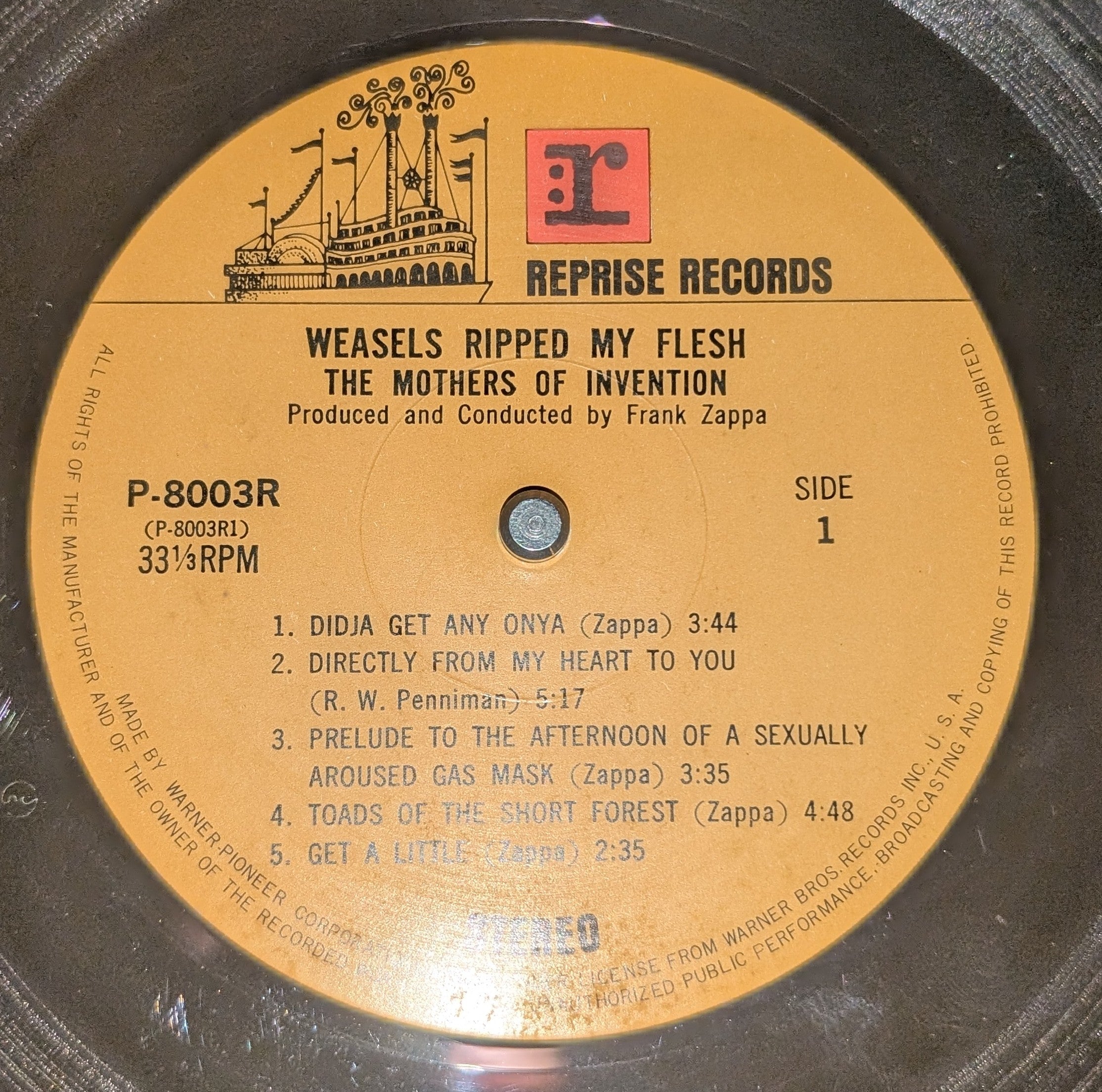 The Mothers - Weasels Ripped My Flesh