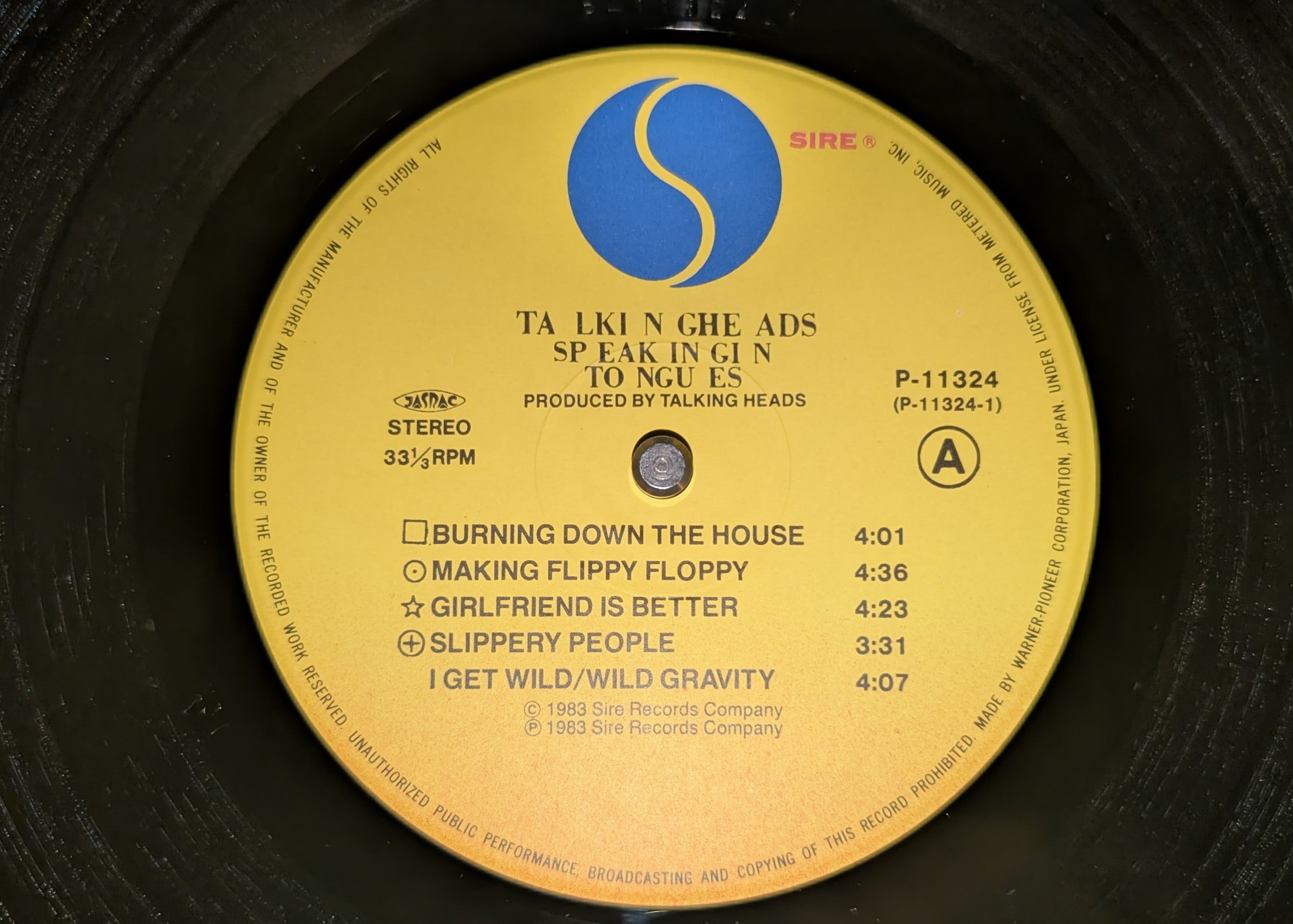 Talking Heads - Speaking In Tongues