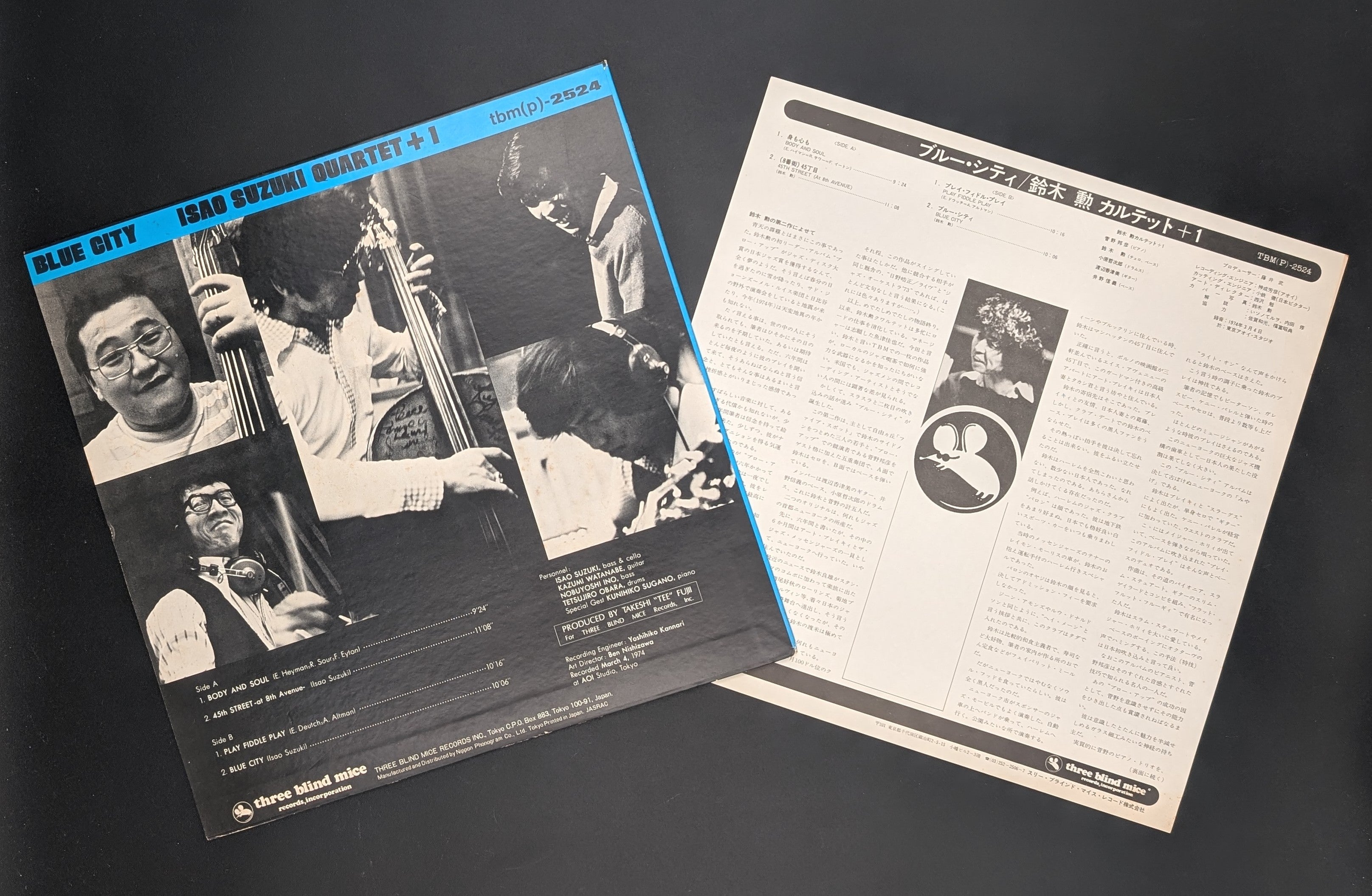 Isao Suzuki Quartet - Blue City