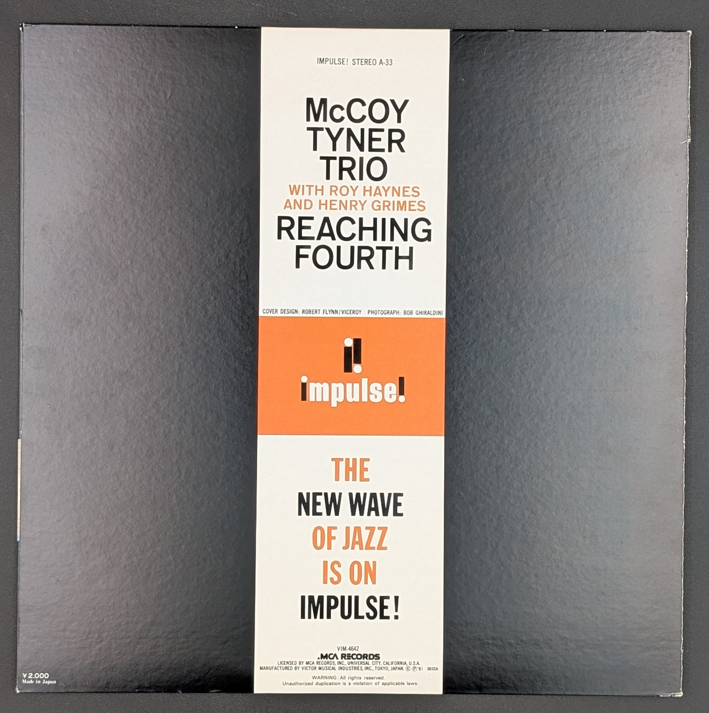 McCoy Tyner Trio With Roy Haynes And Henry Grimes - Reaching Fourth