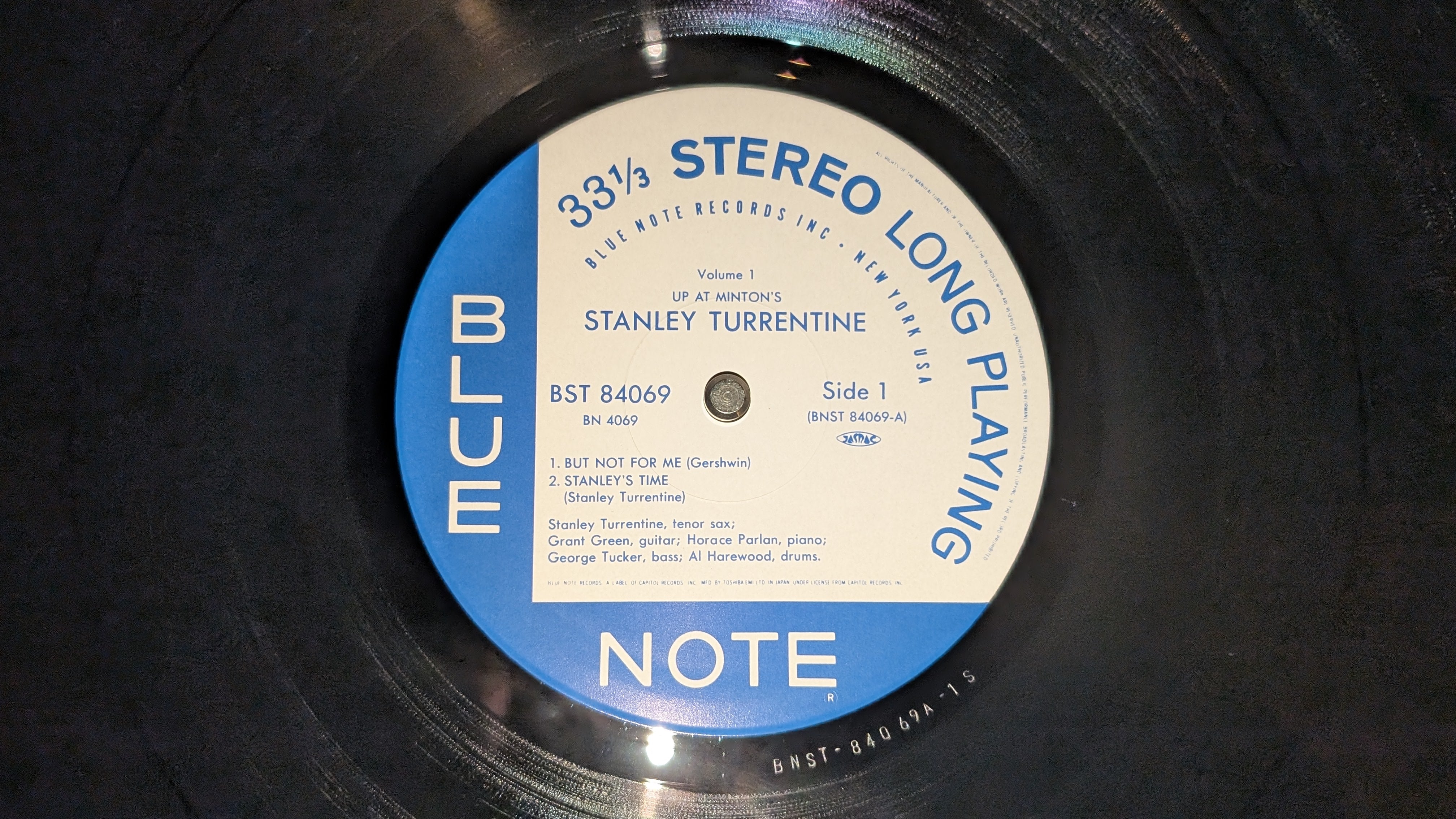 Stanley Turrentine - Up At "Minton's", Vol. 1