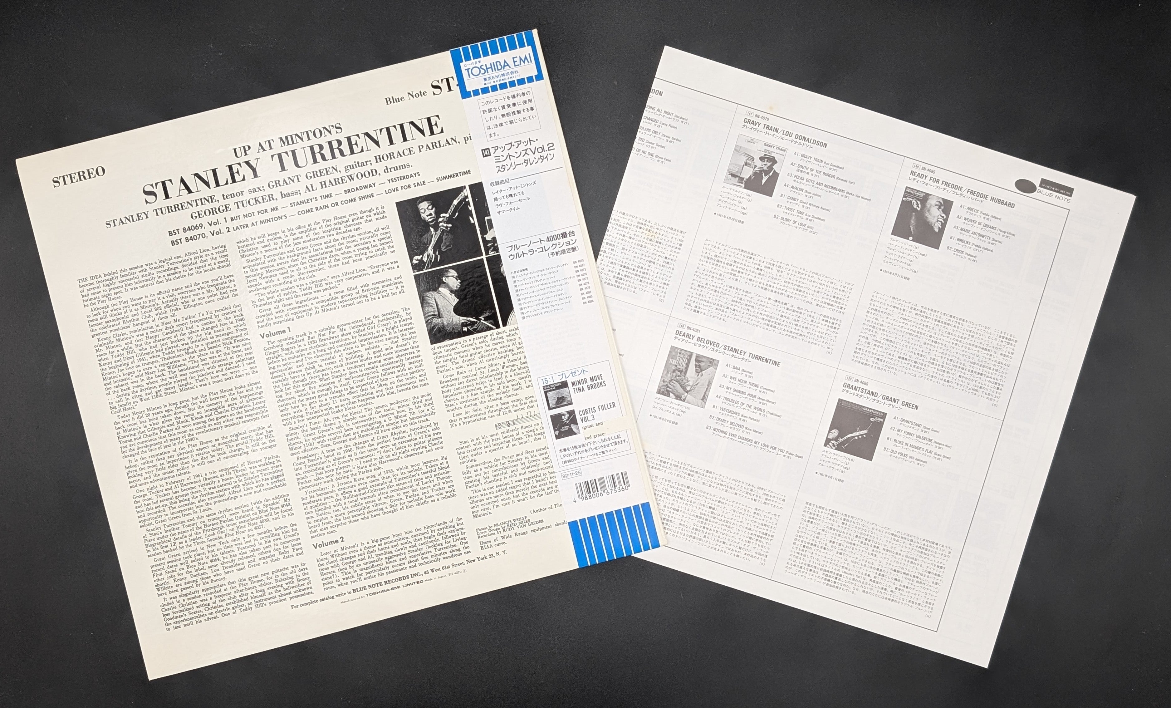 Stanley Turrentine - Up At "Minton's", Vol. 2