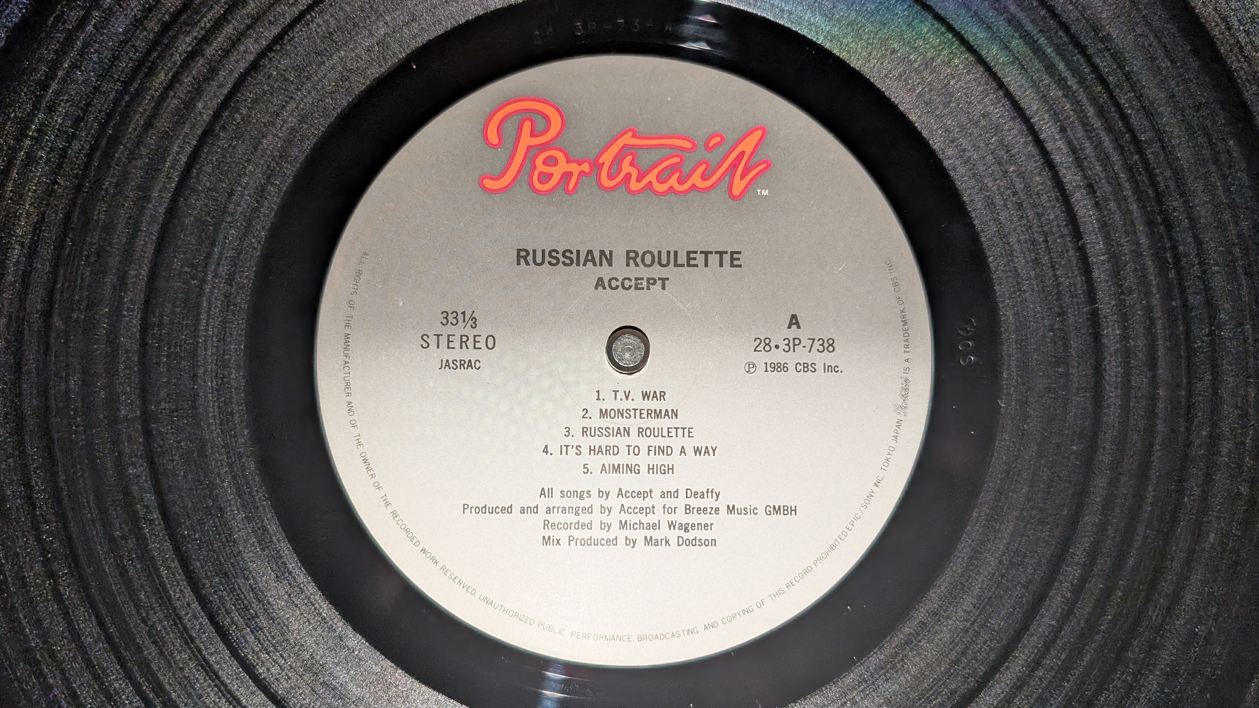 Accept - Russian Roulette