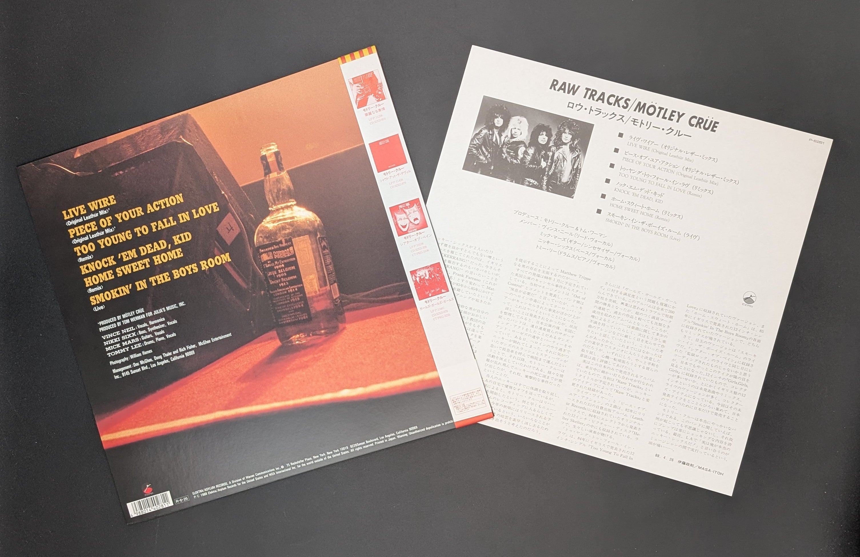 Mötley Crüe - Raw Tracks