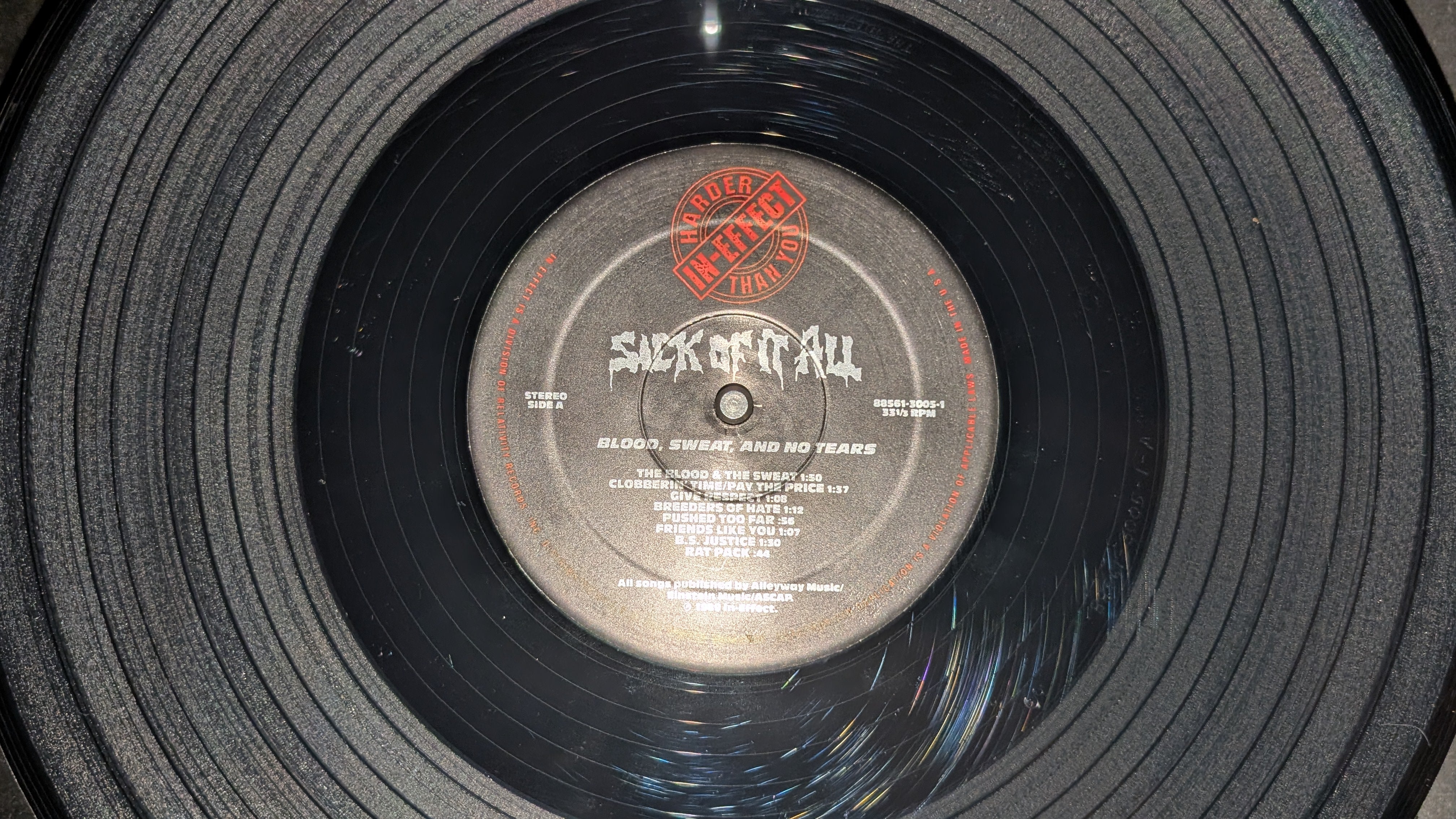 Sick Of It All - Blood, Sweat, And No Tears