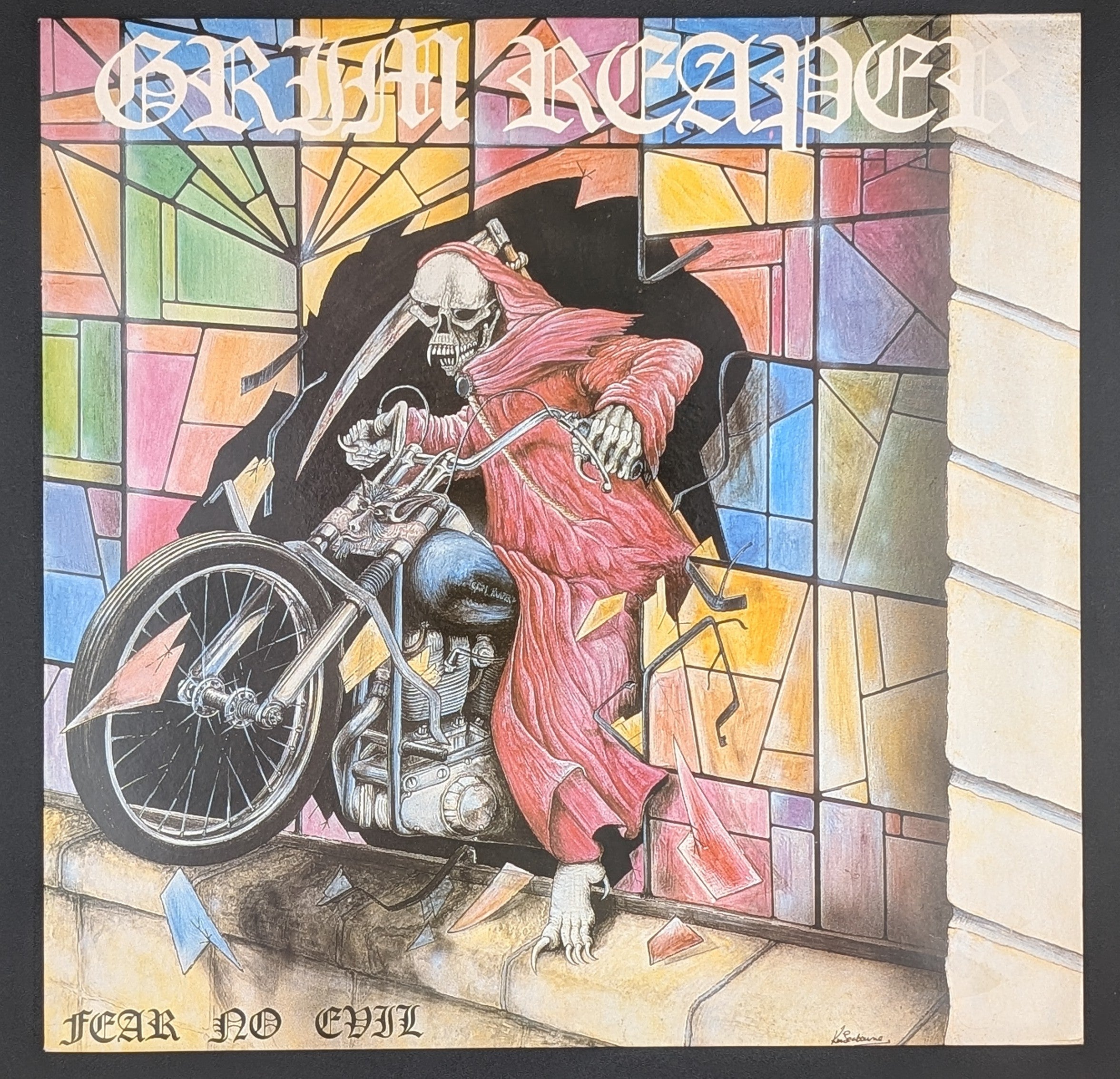 Grim Reaper - Fear No Evil ** Sold **