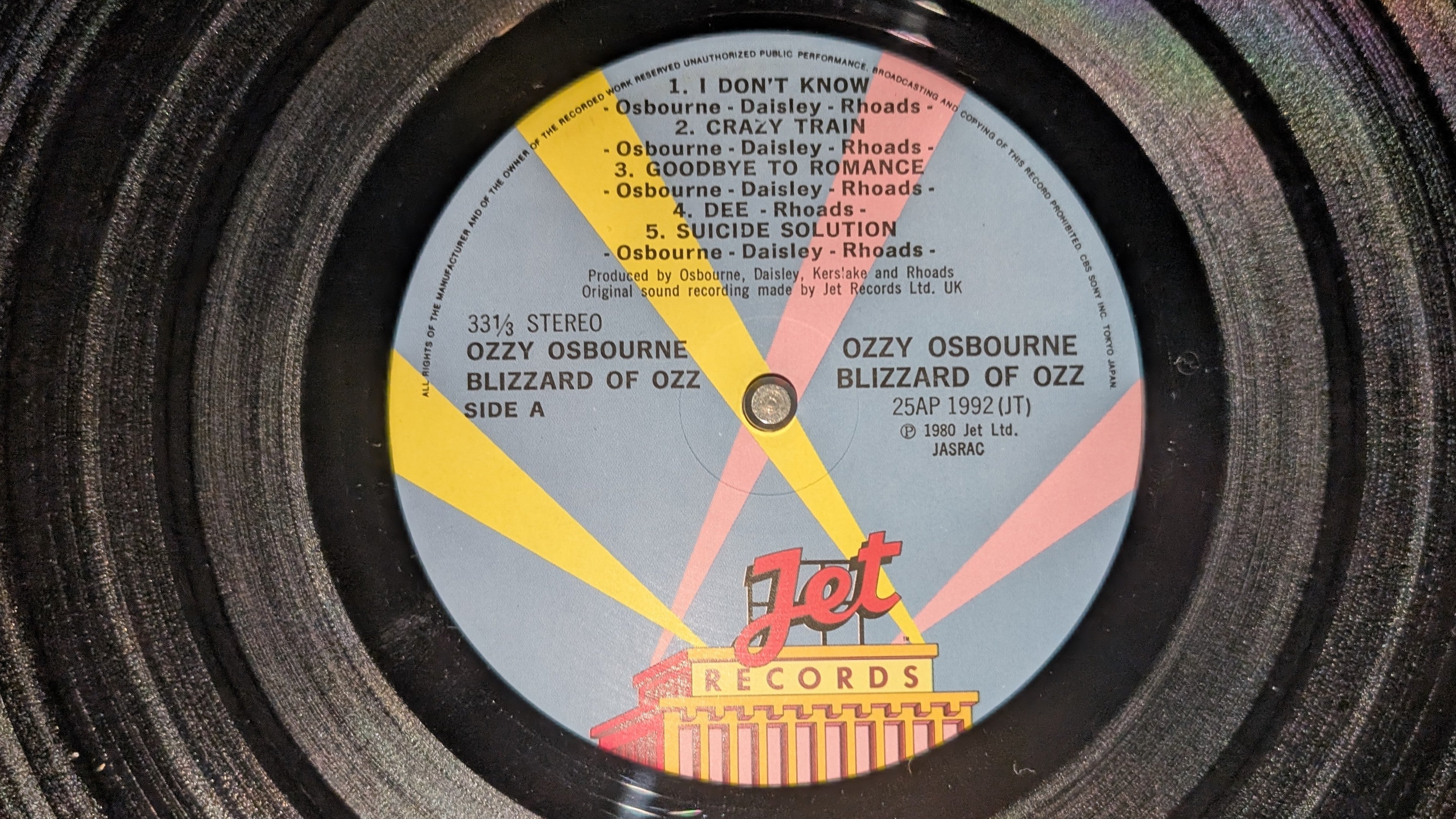 Ozzy Osbourne - Blizzard Of Ozz