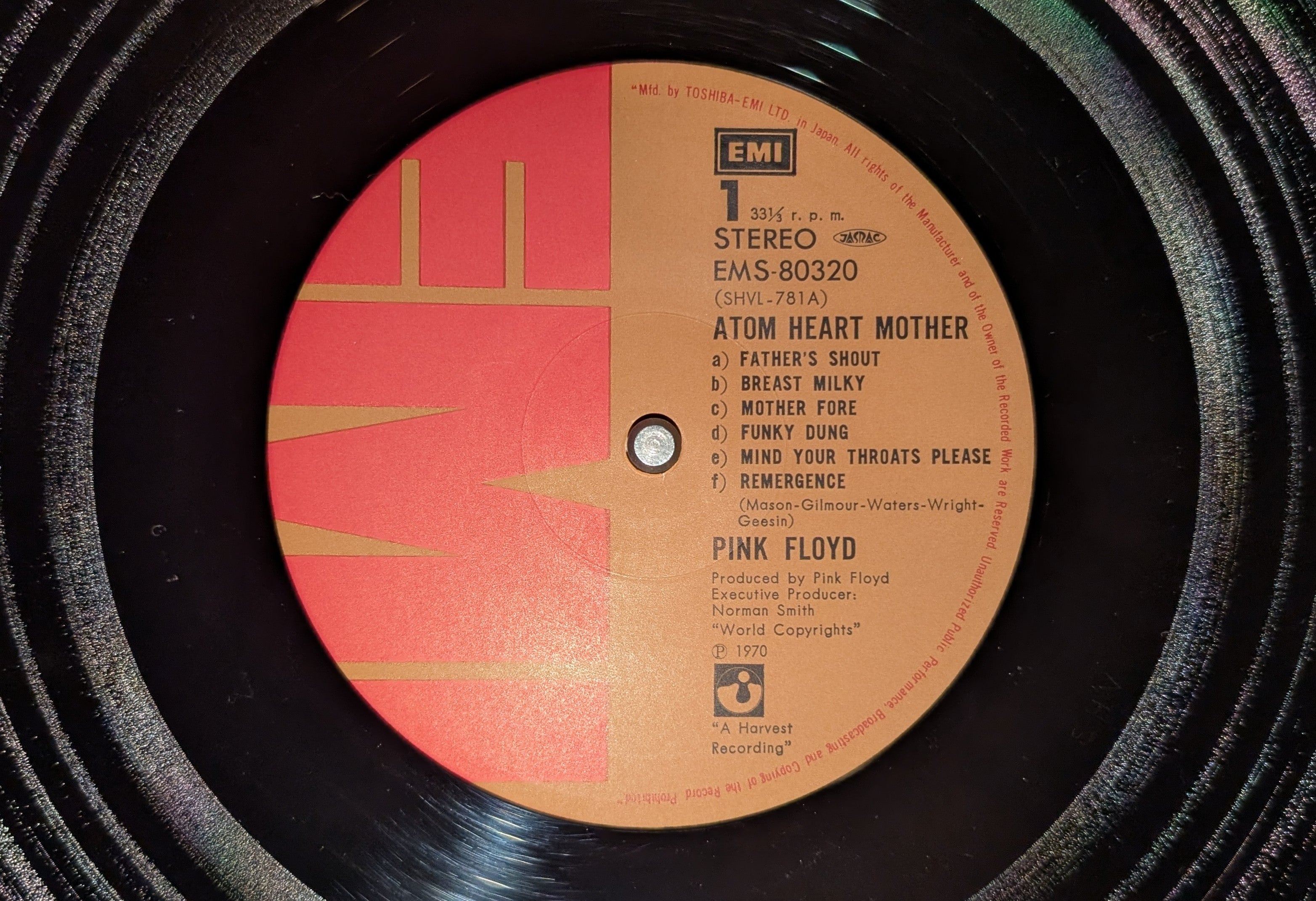 Pink Floyd - Atom Heart Mother  原子心母