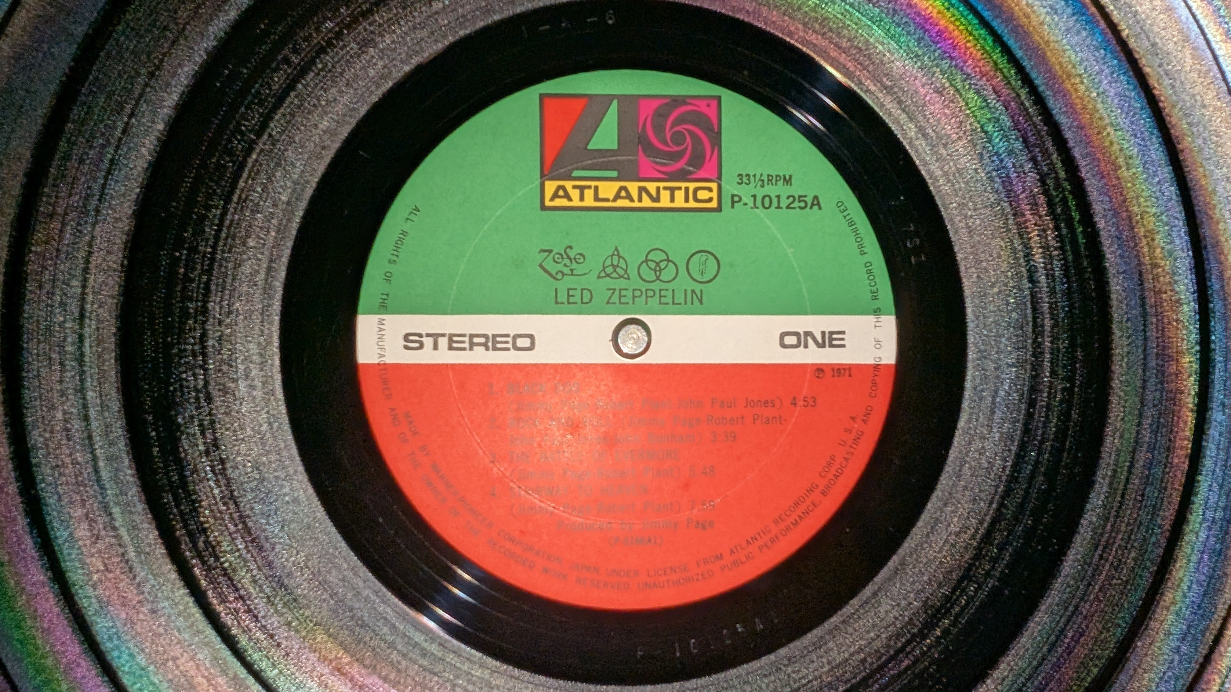 Led Zeppelin - IV  レッド・ツェッペリン IV