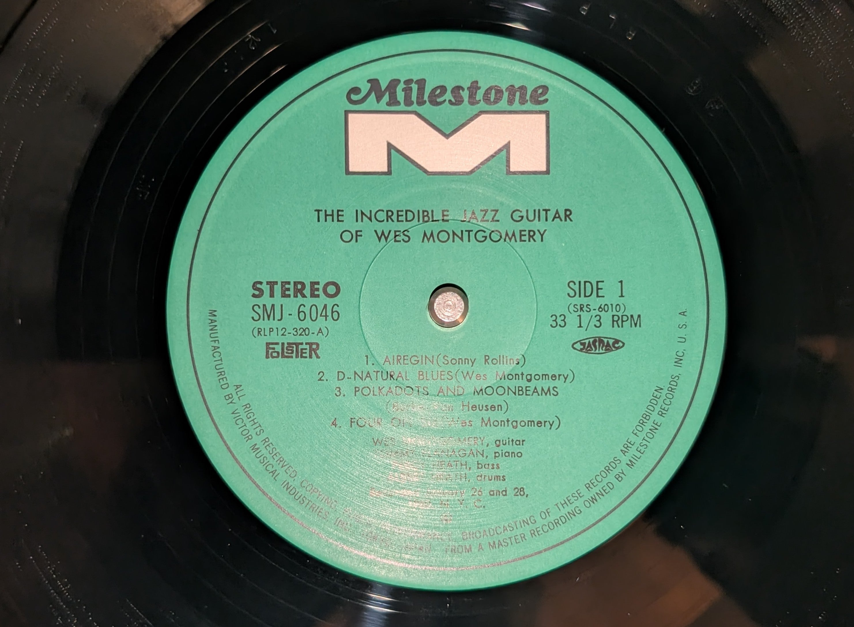 Wes Montgomery - The Incredible Jazz Guitar Of Wes Montgomery