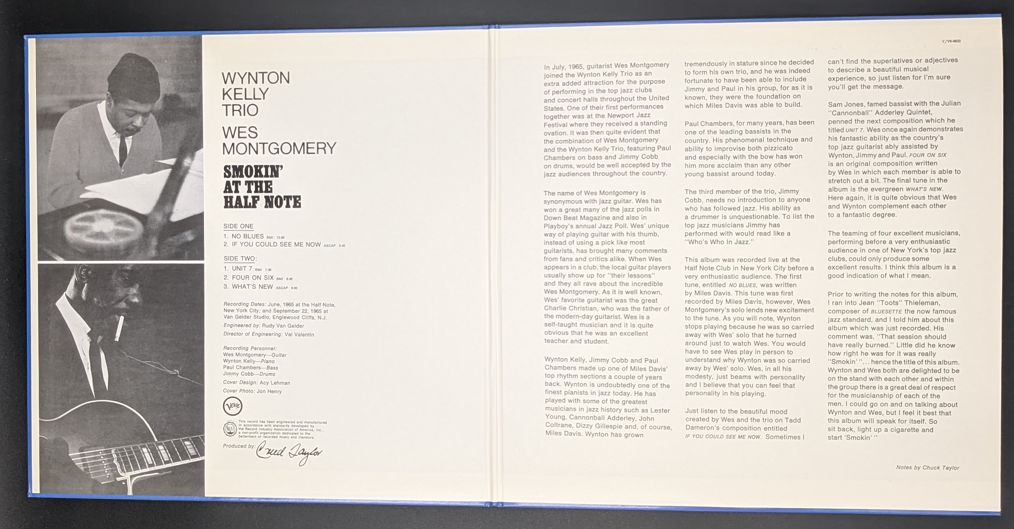 Wynton Kelly Trio, Wes Montgomery - Smokin' At The Half Note