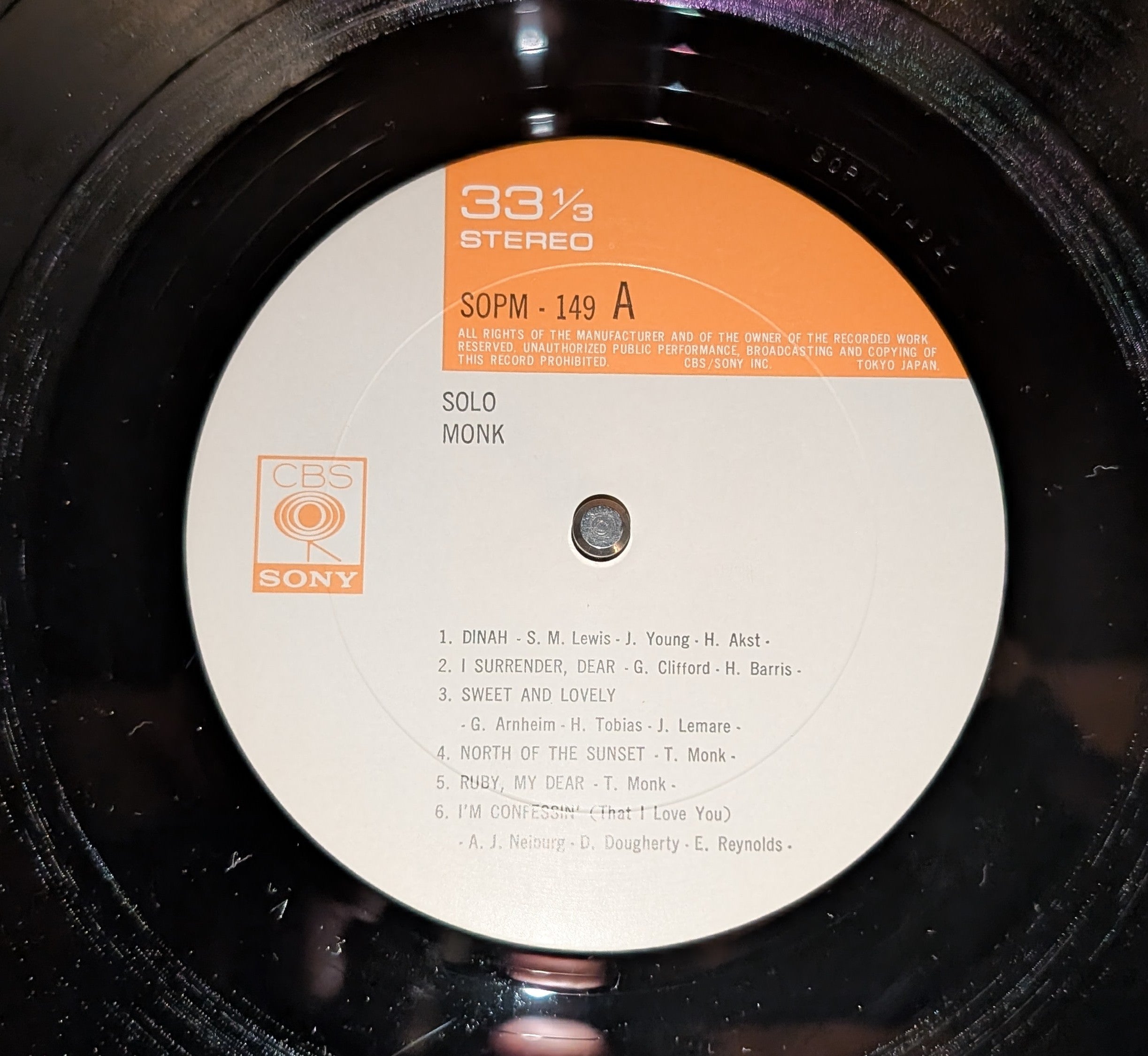 Thelonious Monk - Solo Monk