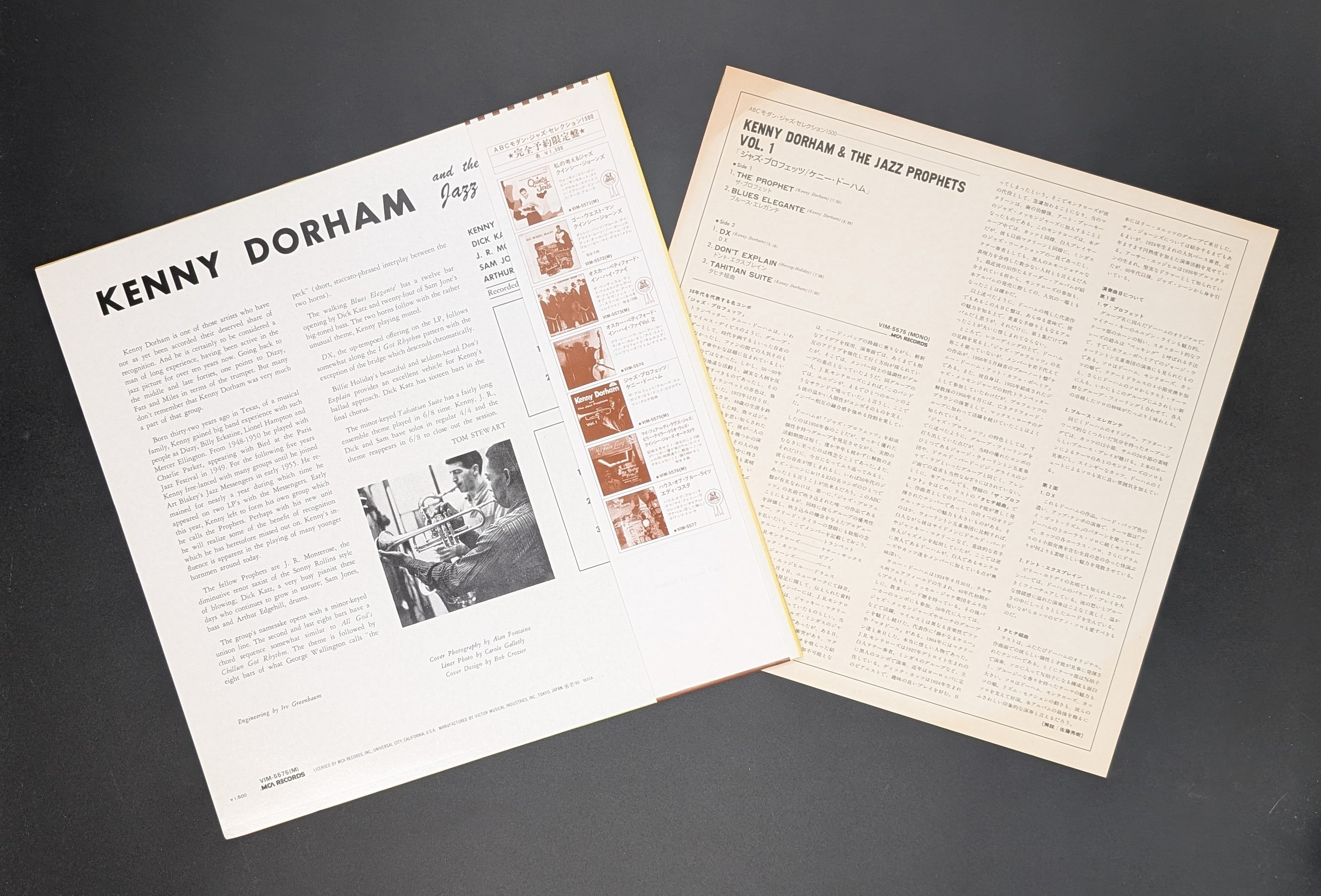 Kenny Dorham And The Jazz Prophets - Vol. 1