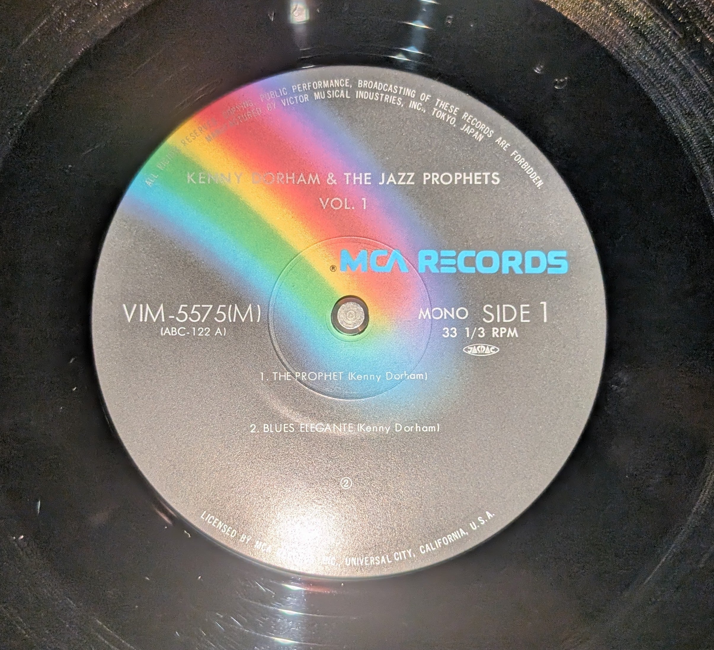 Kenny Dorham And The Jazz Prophets - Vol. 1