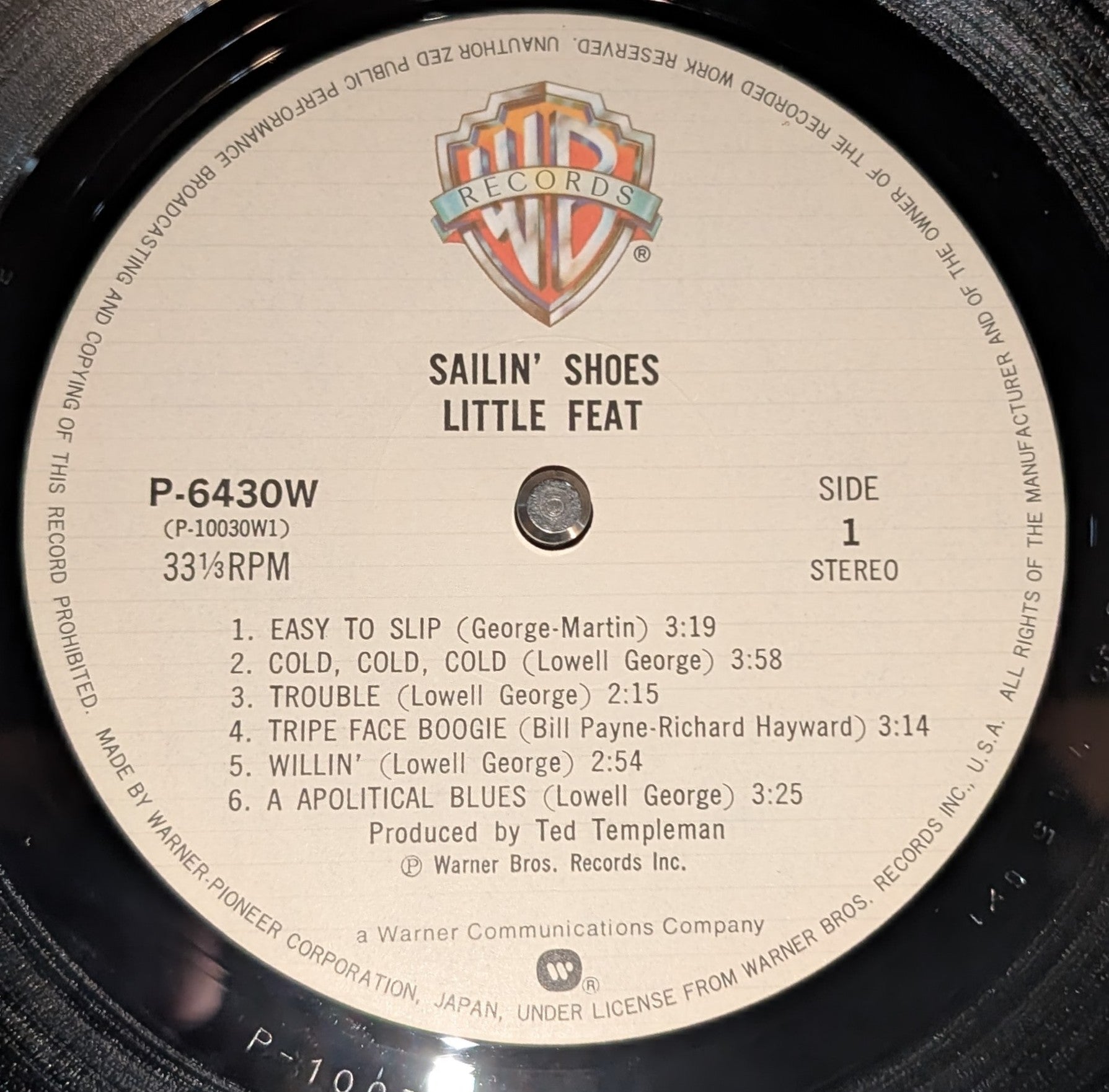 Little Feat - Sailin' Shoes