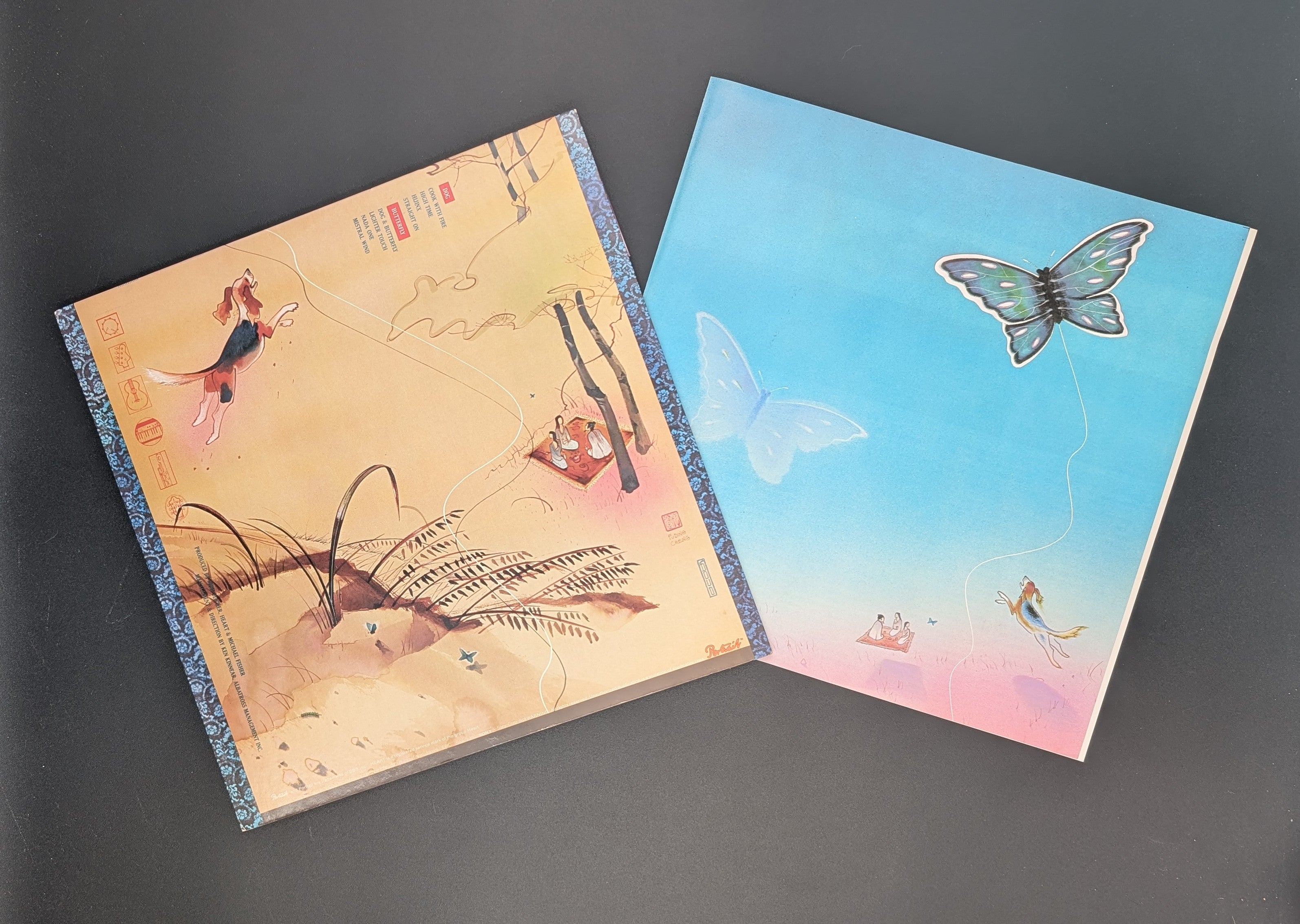 Heart - Dog & Butterfly