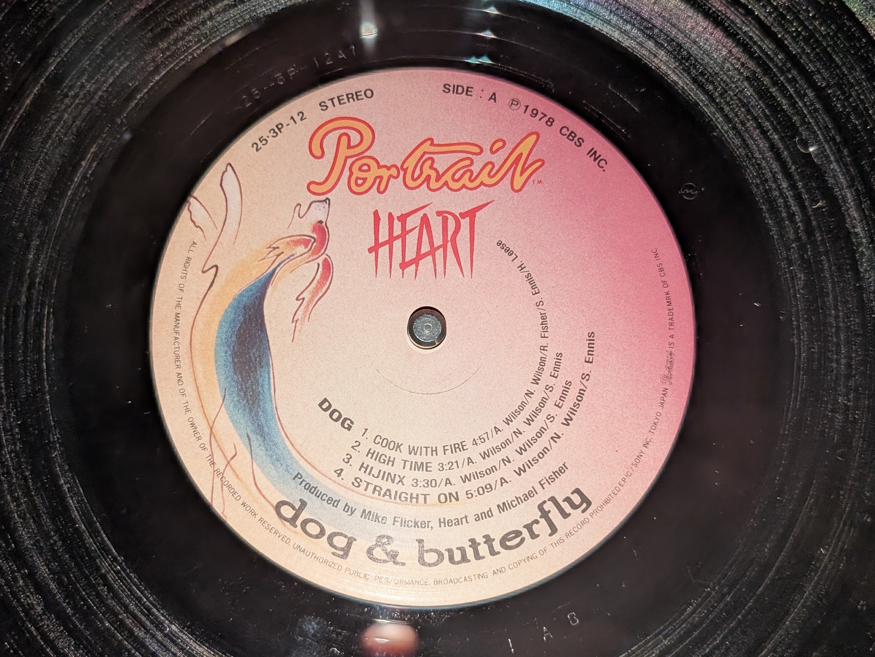 Heart - Dog & Butterfly