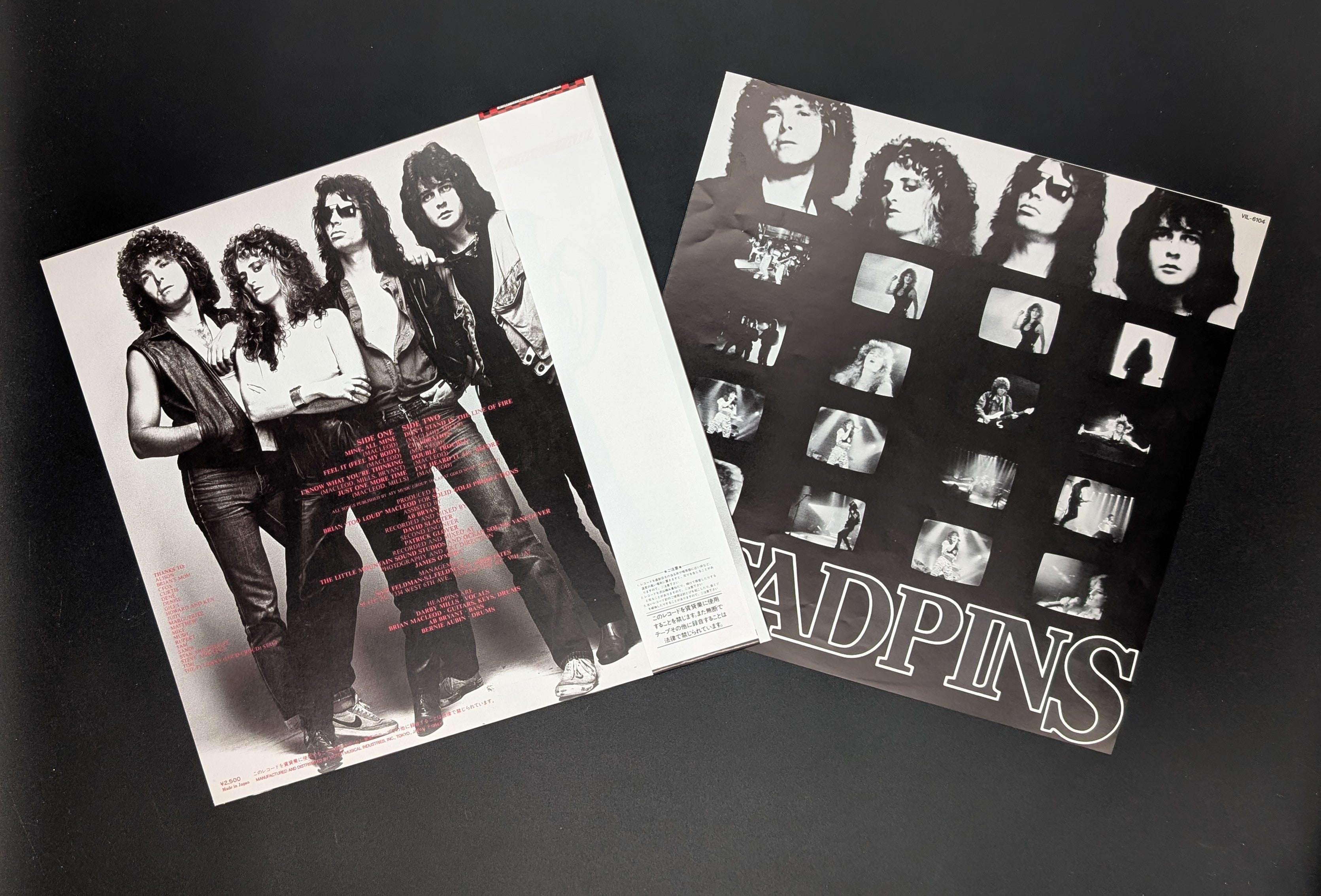 Headpins - Line Of Fire